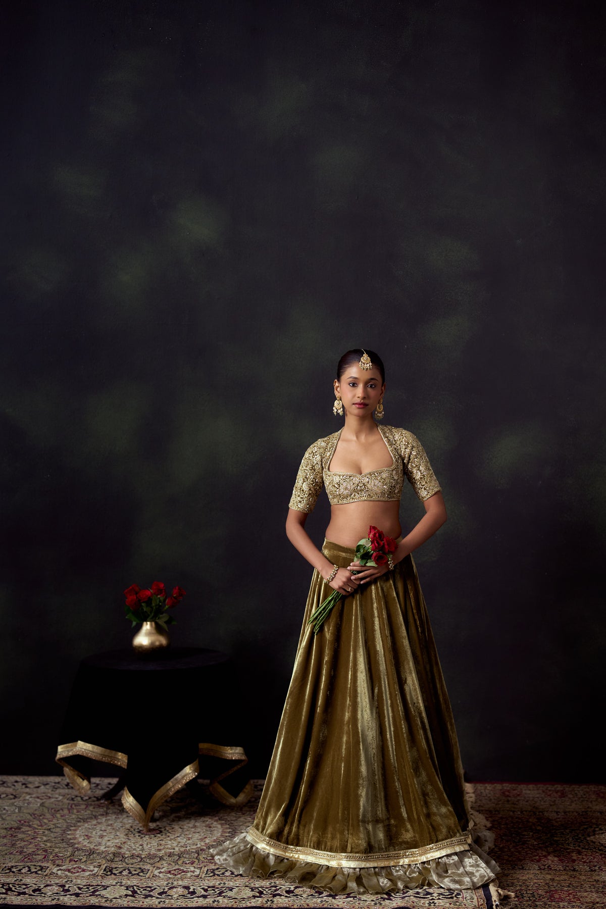 Qurbat Lehenga
