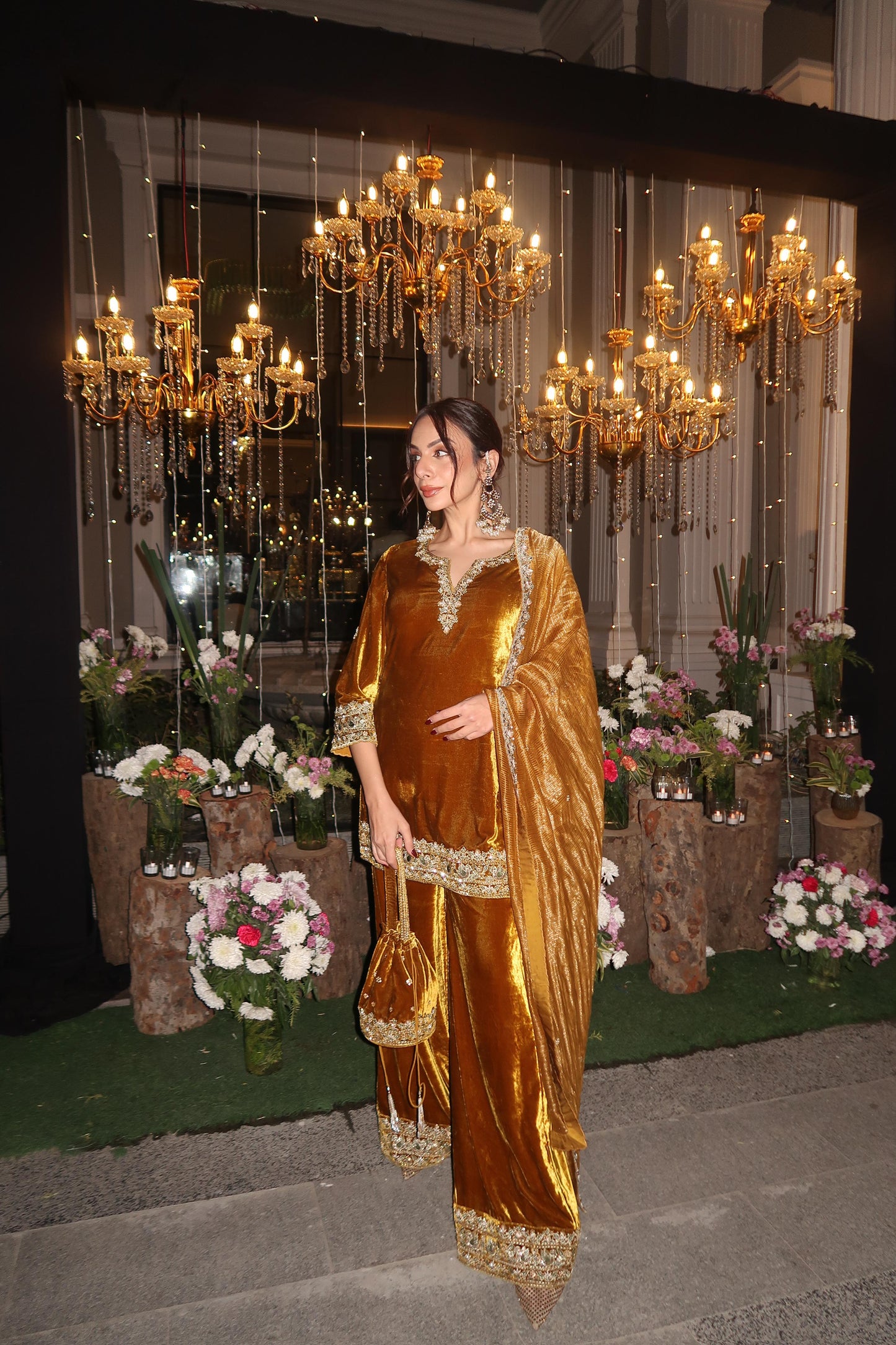 Nitibha Kaul in Zainab Kurta Set