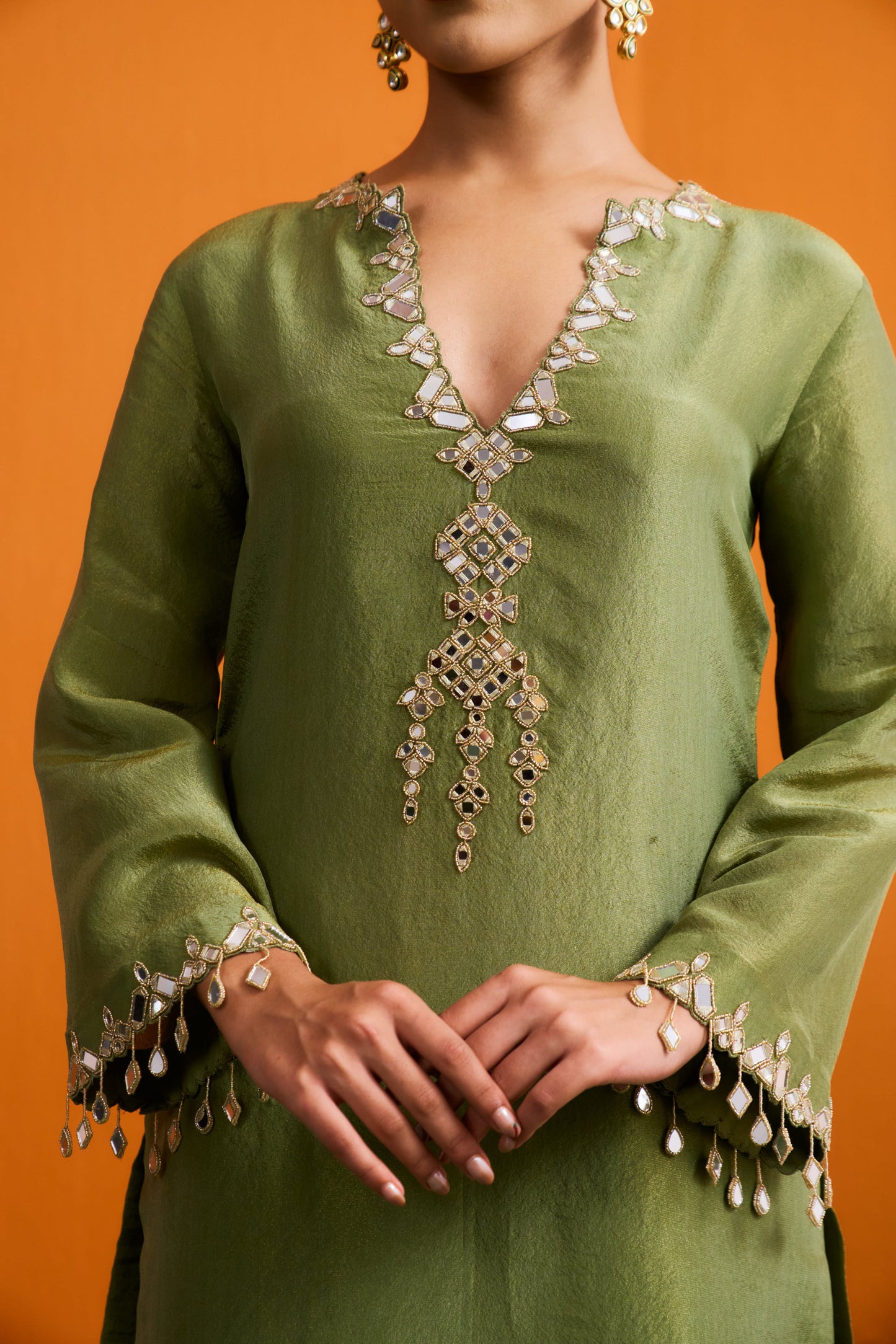 Ditya Kurta Set with Farshi Salwar