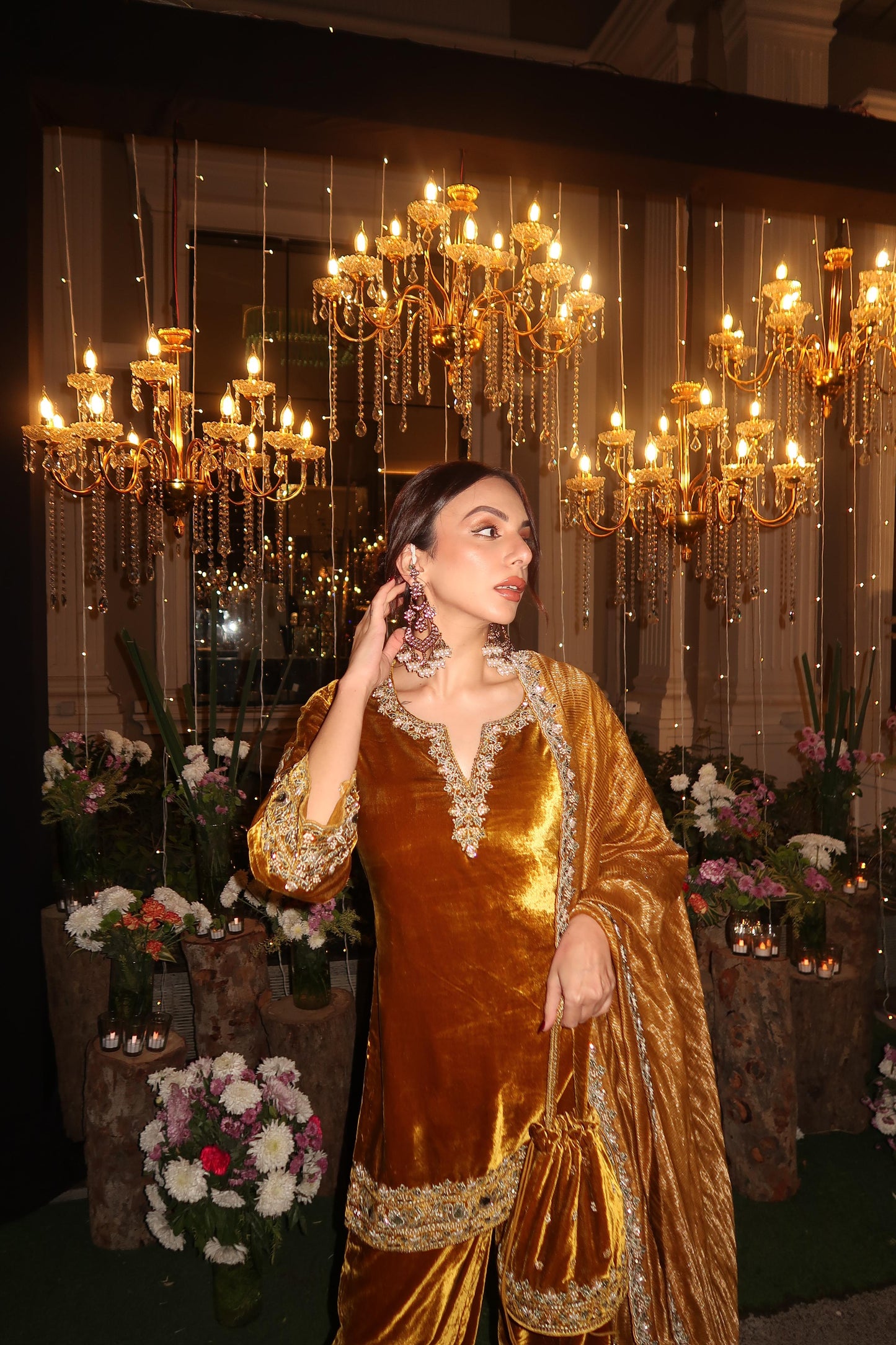 Nitibha Kaul in Zainab Kurta Set