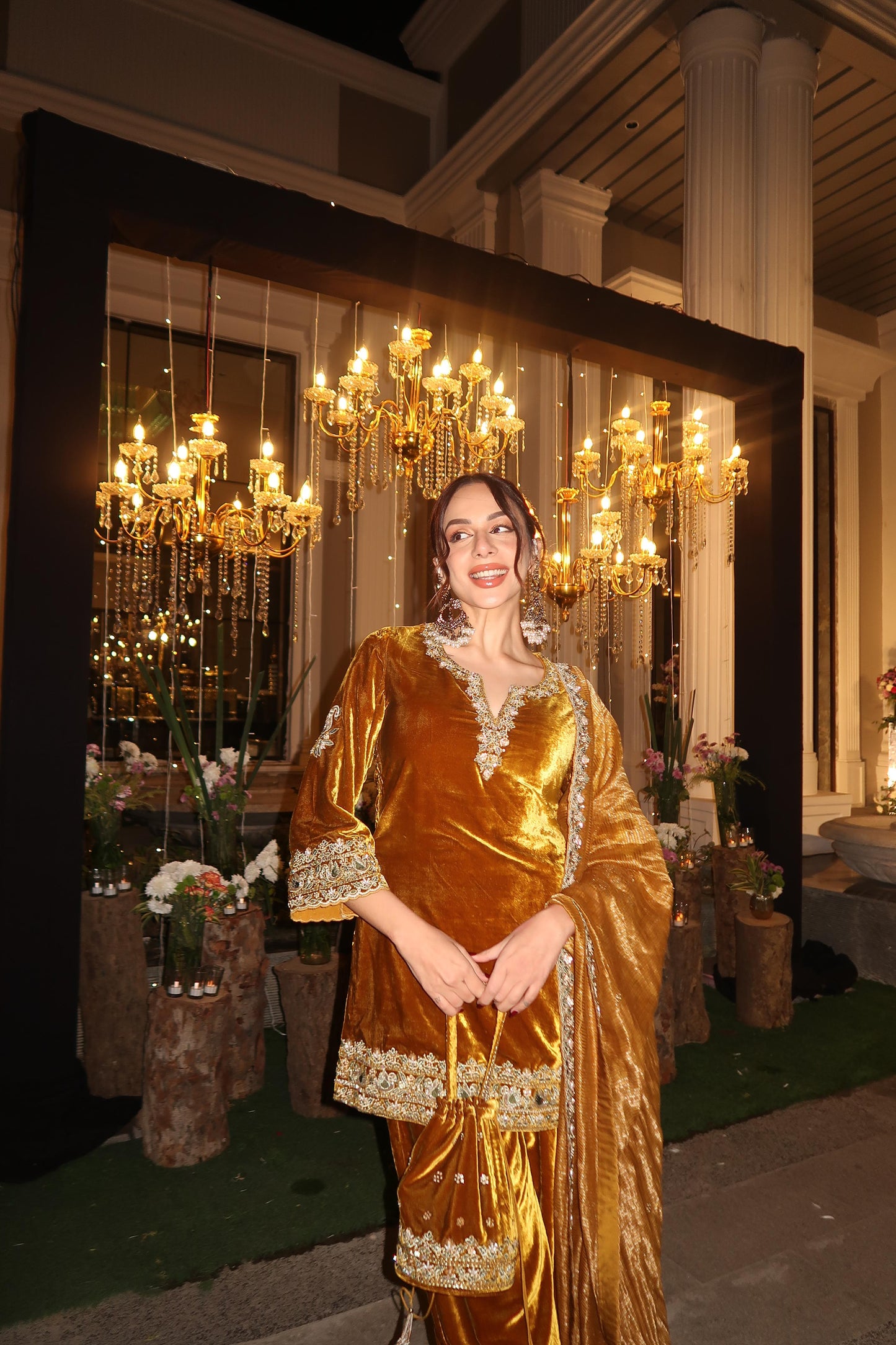 Nitibha Kaul in Zainab Kurta Set