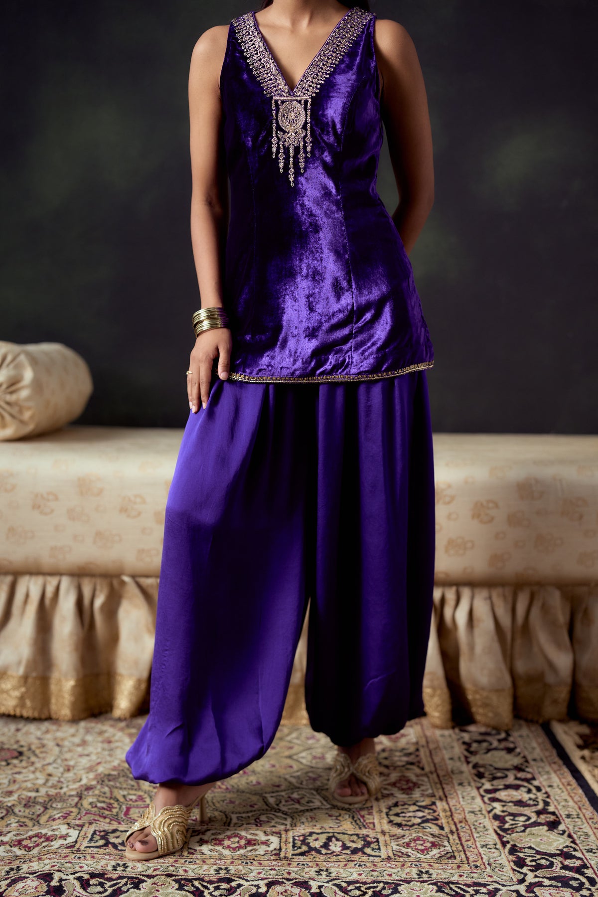 Kashish Kurta Set with Balloon Pant