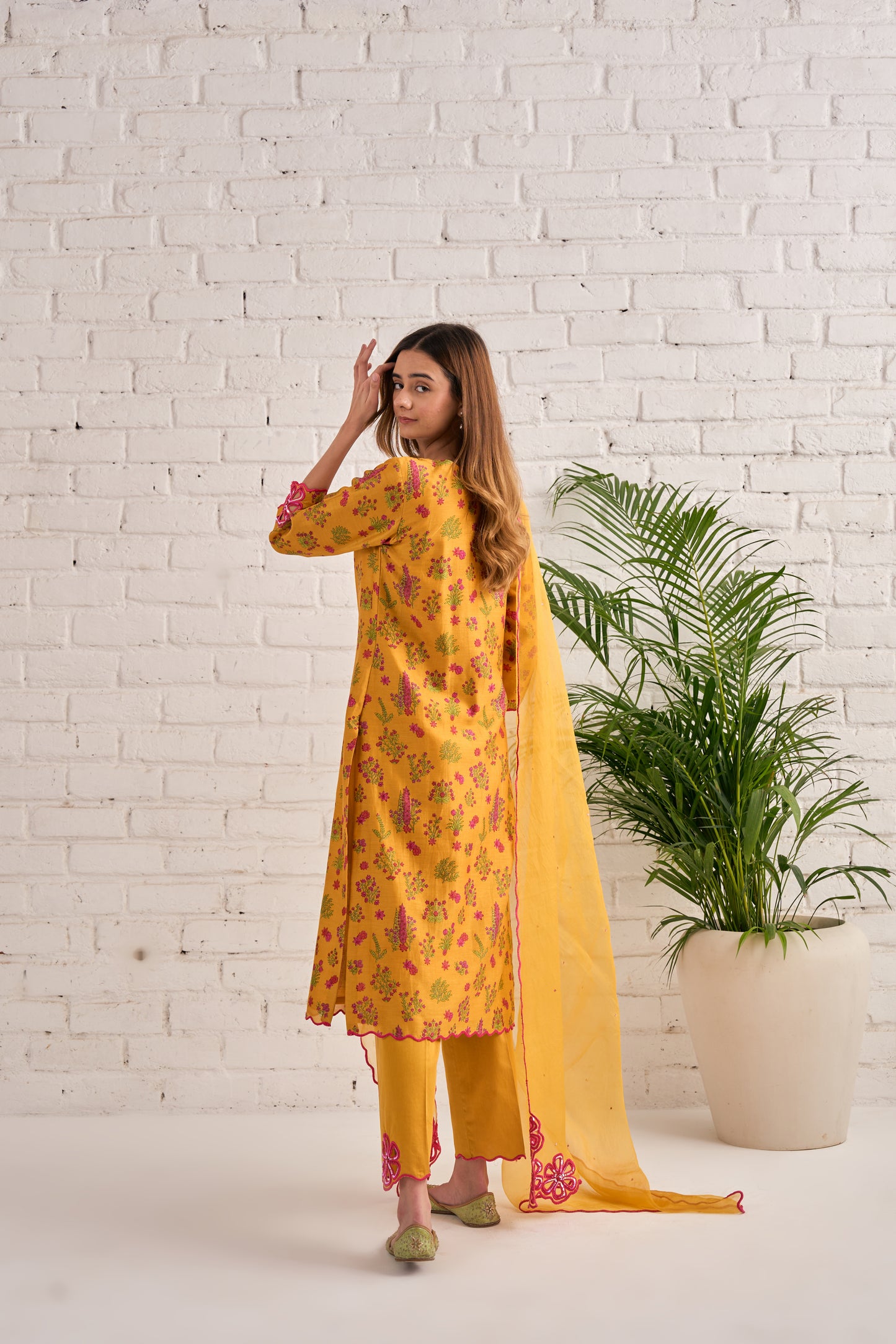 Hyacinth Kurta Set
