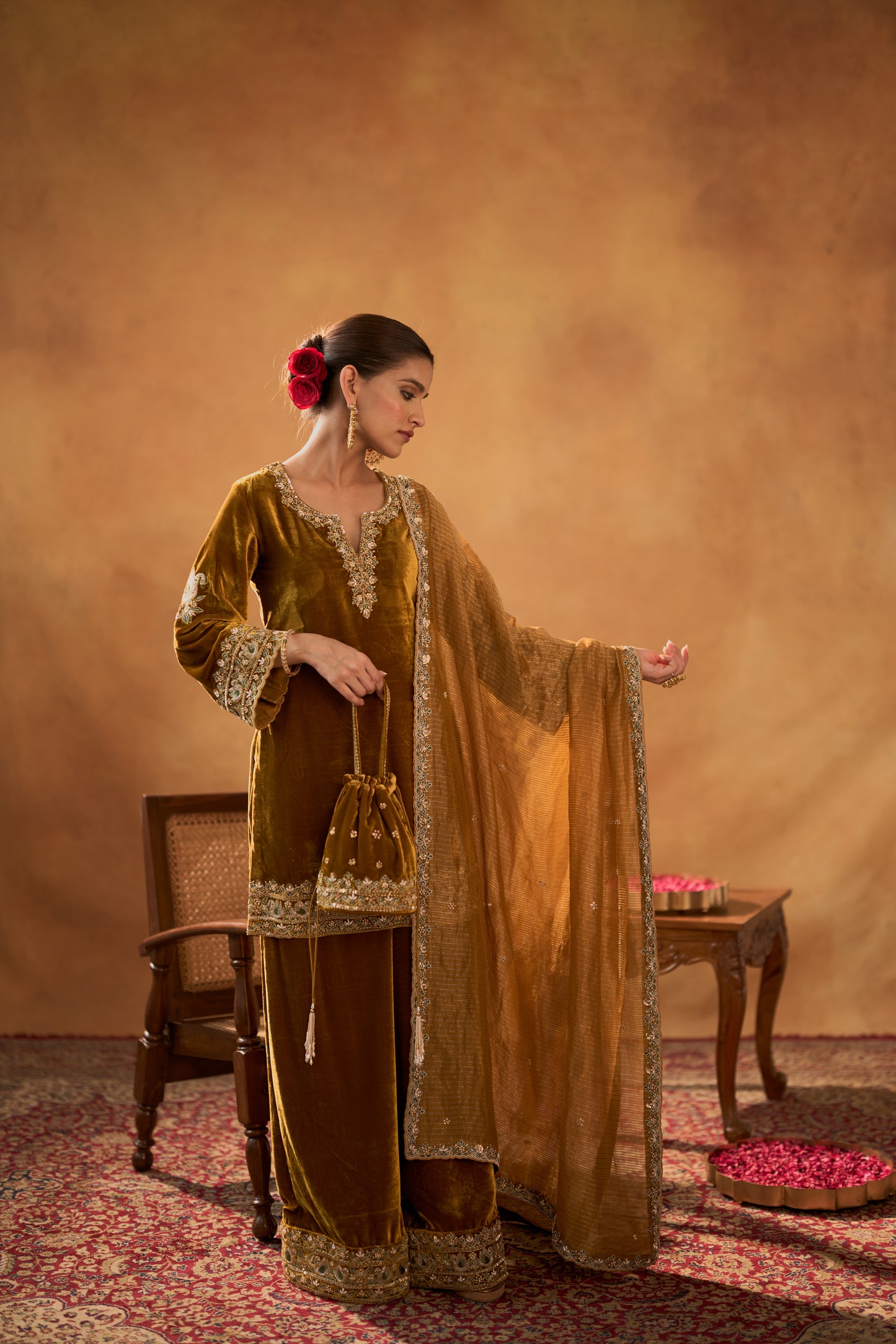 Nitibha Kaul in Zainab Kurta Set