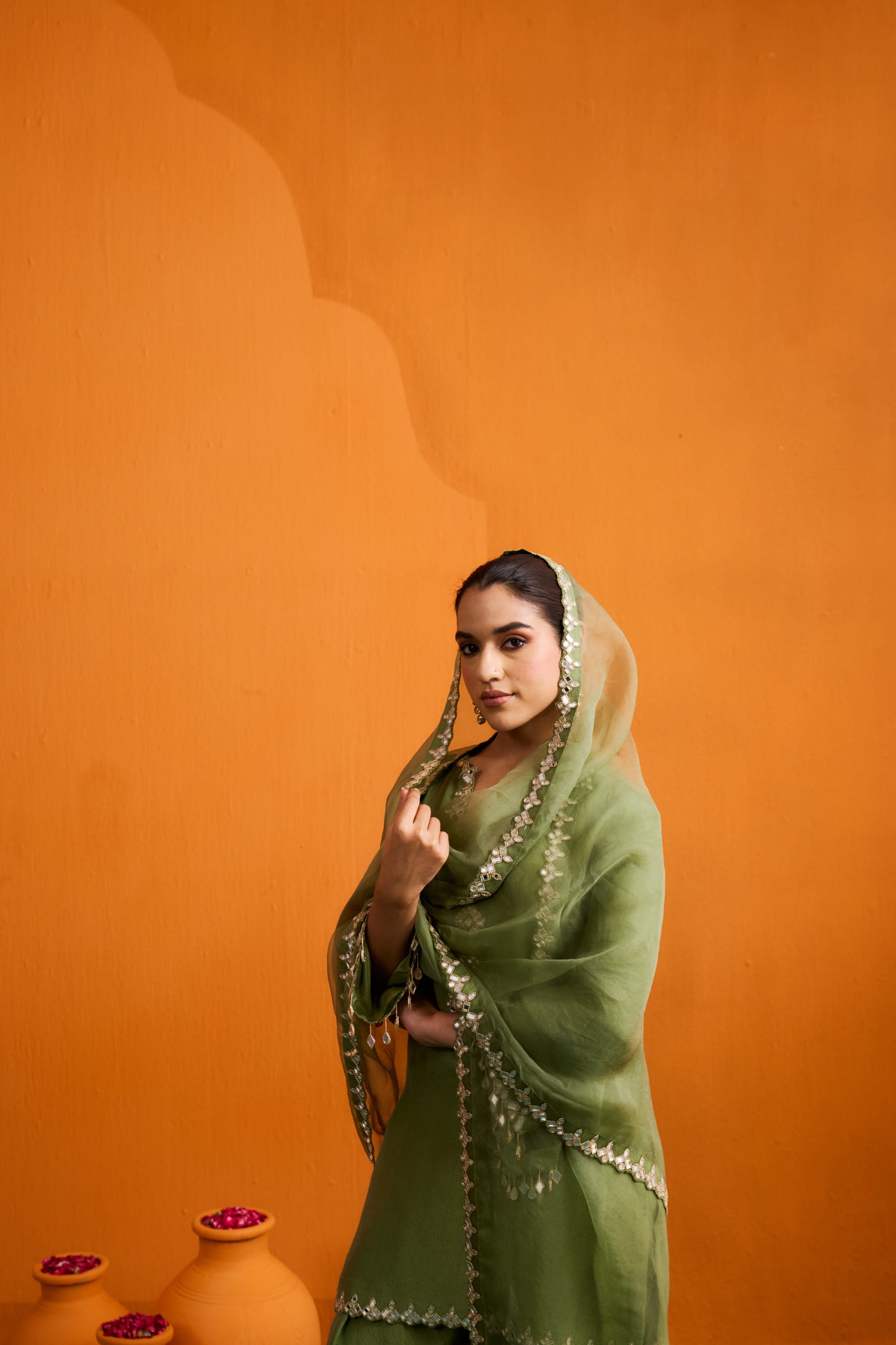 Ditya Kurta Set with Farshi Salwar