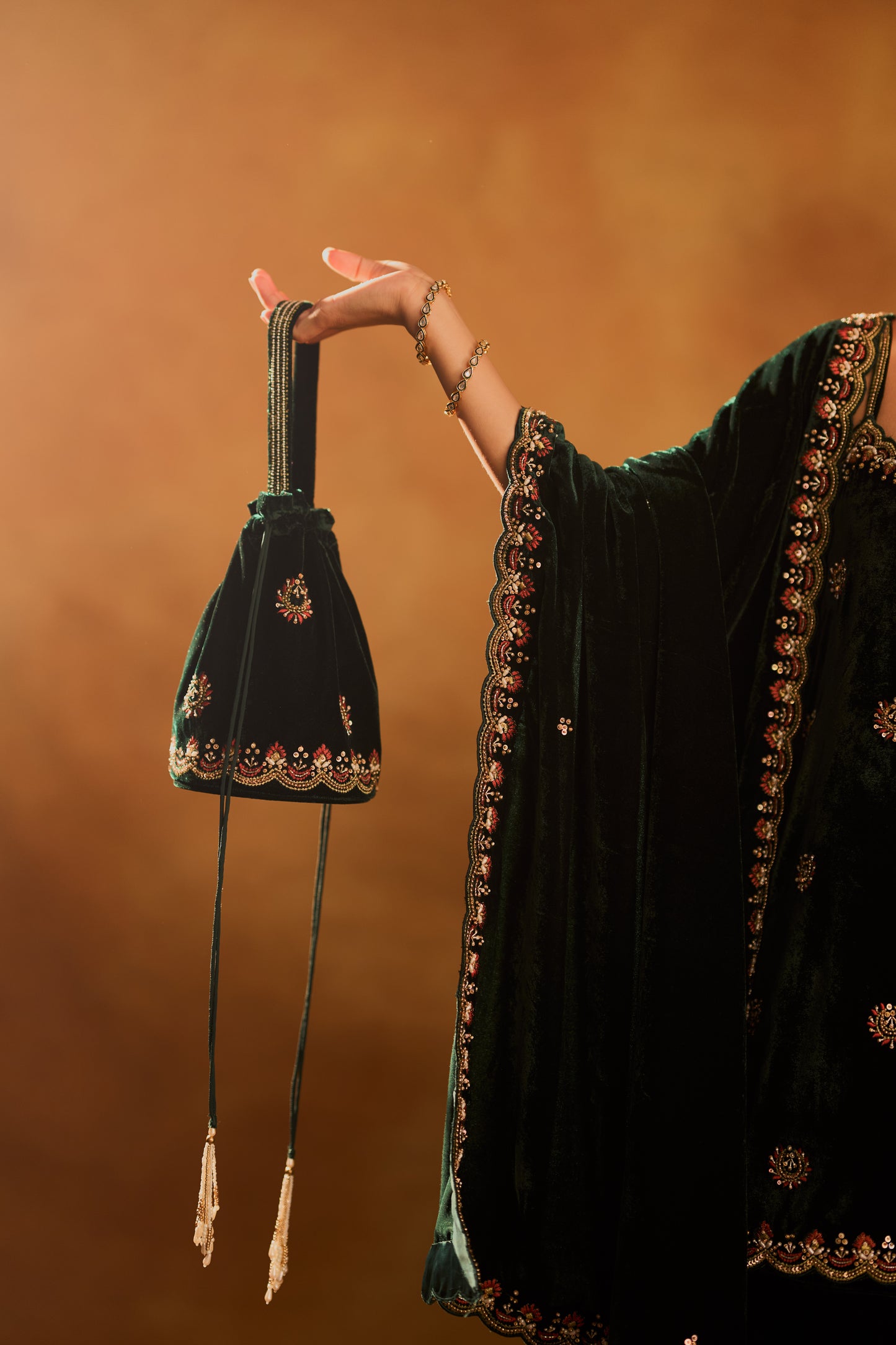 Upasana Ghai in Razia Gharara Set