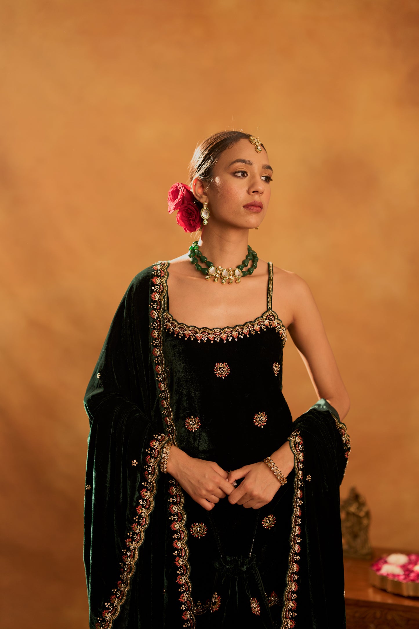 Upasana Ghai in Razia Gharara Set