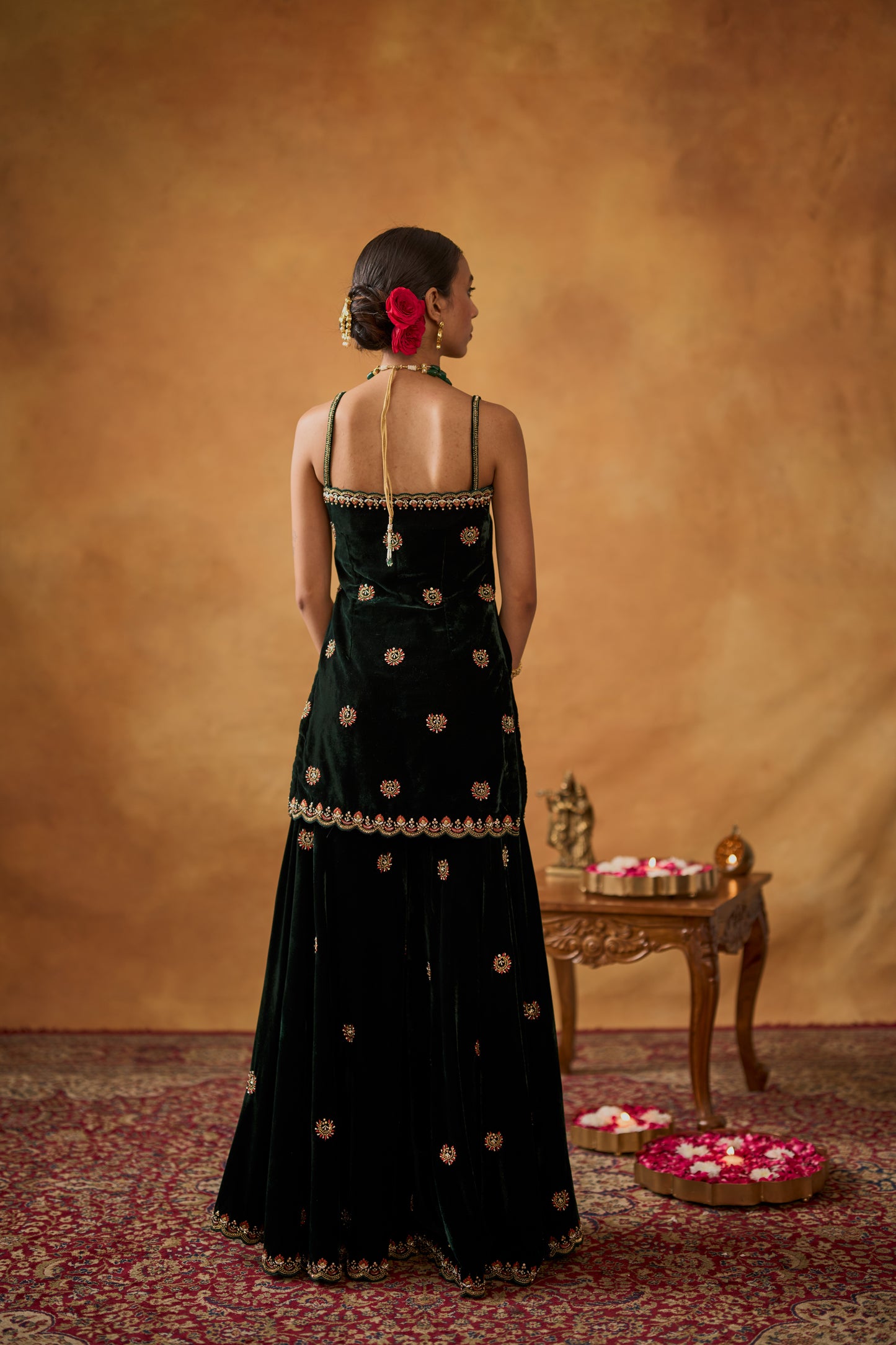 Upasana Ghai in Razia Gharara Set