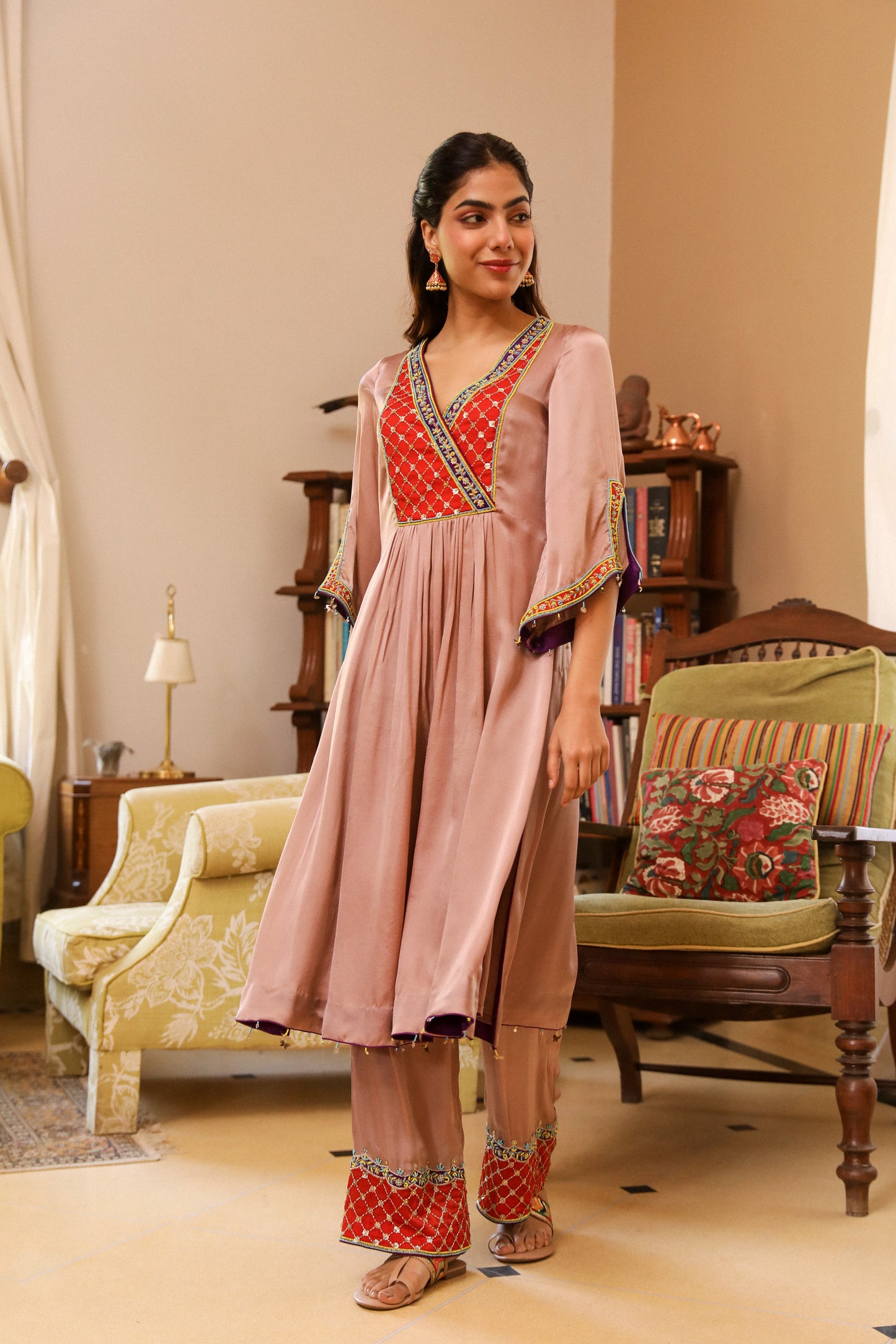 Sepia Kurta Set