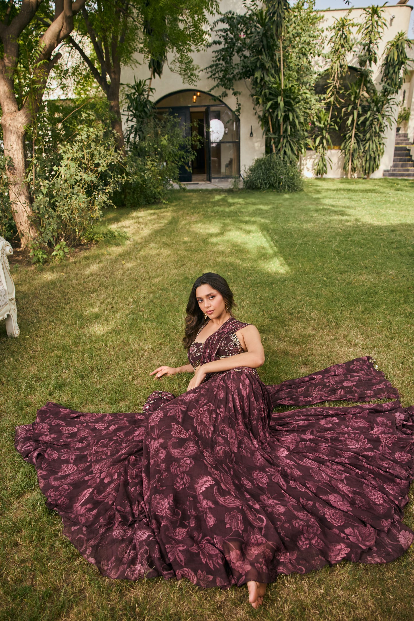 Ashbourn Saree Set