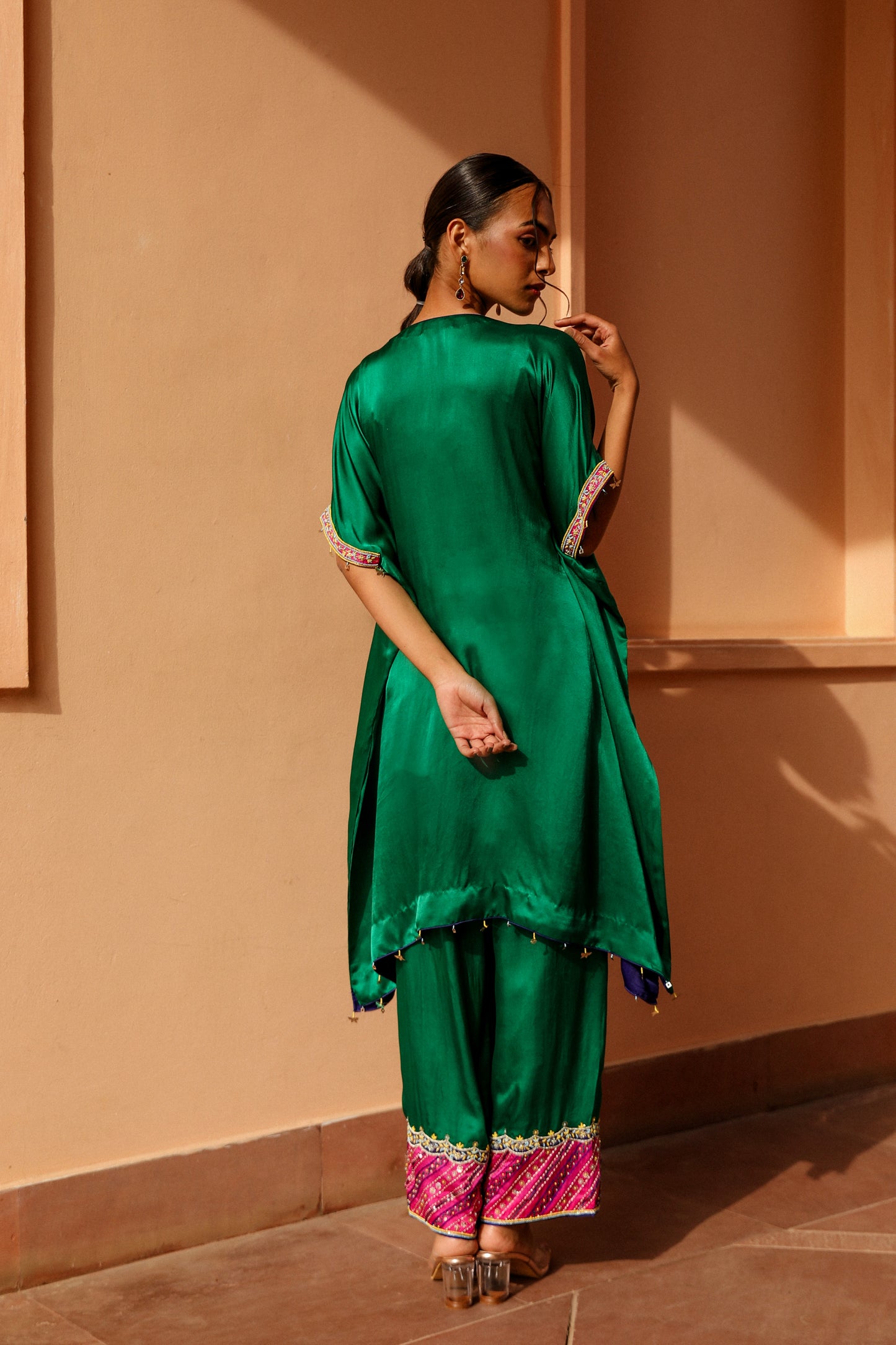 Emerald Kaftan Set