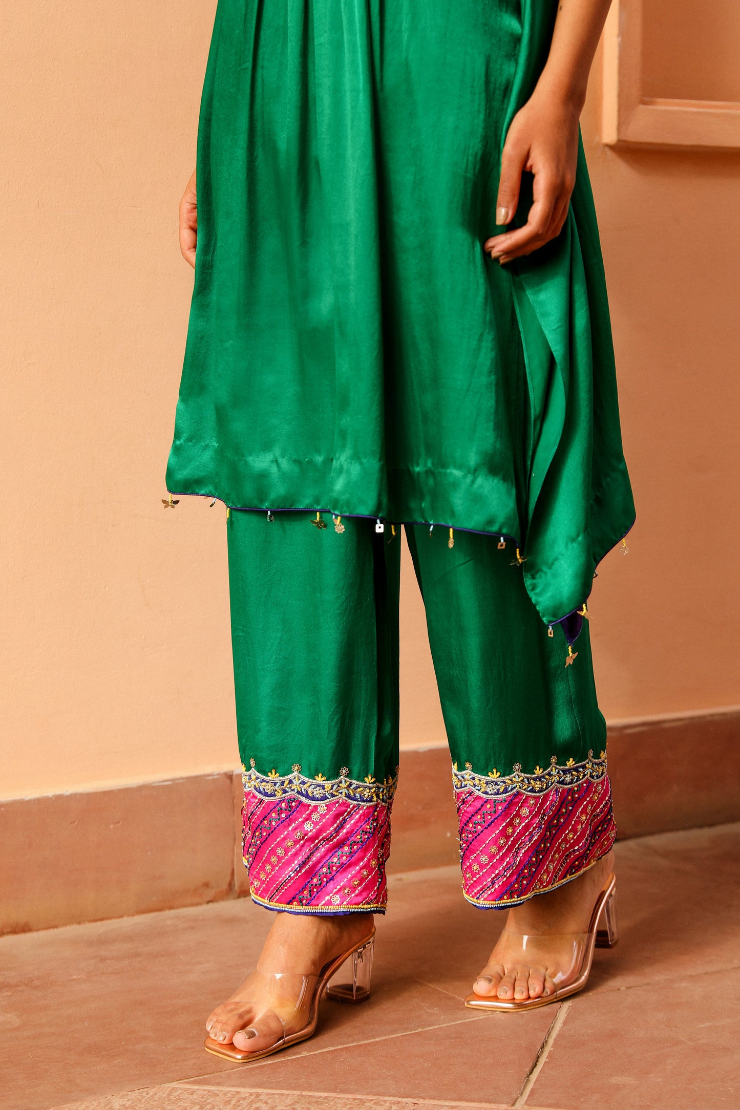 Emerald Kaftan Set