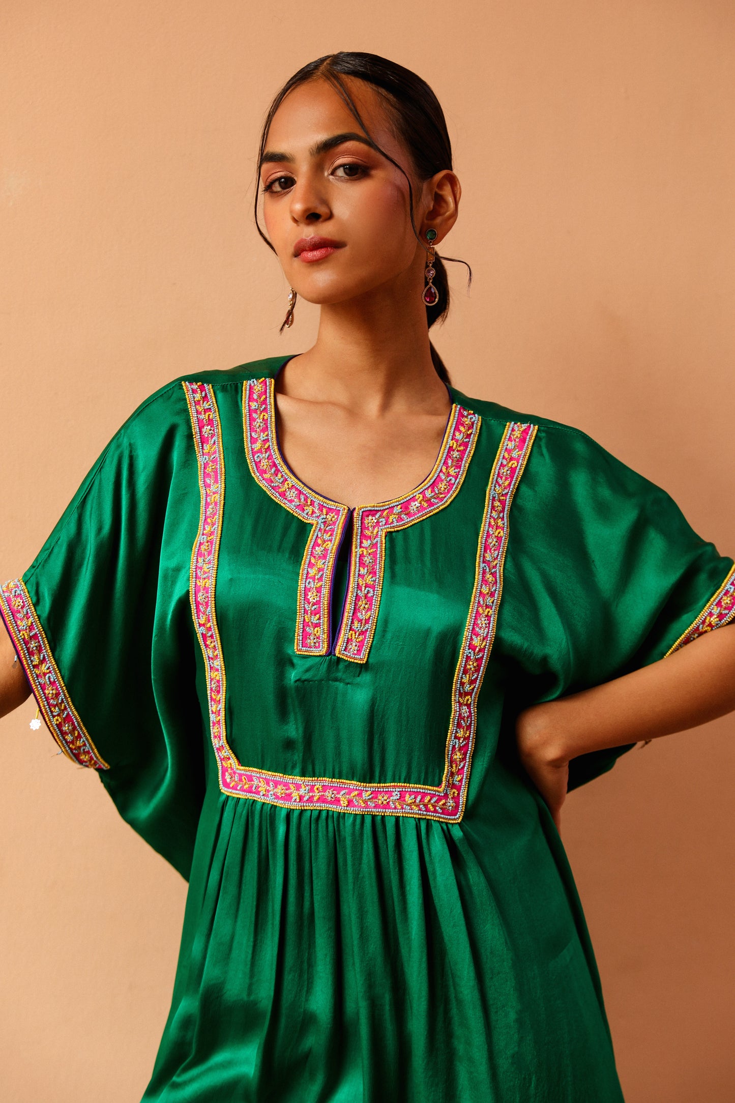 Emerald Kaftan Set