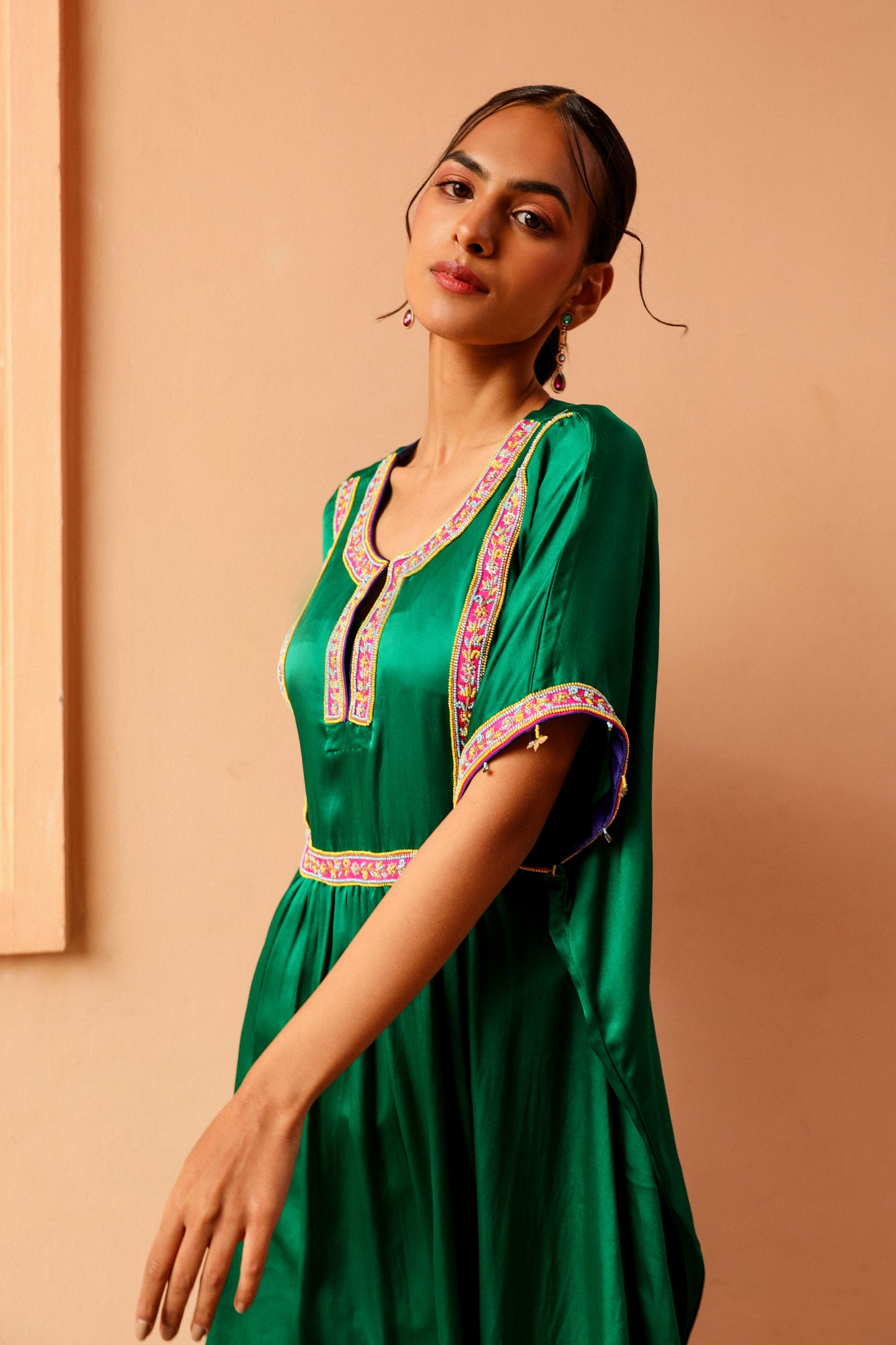 Emerald Kaftan Set