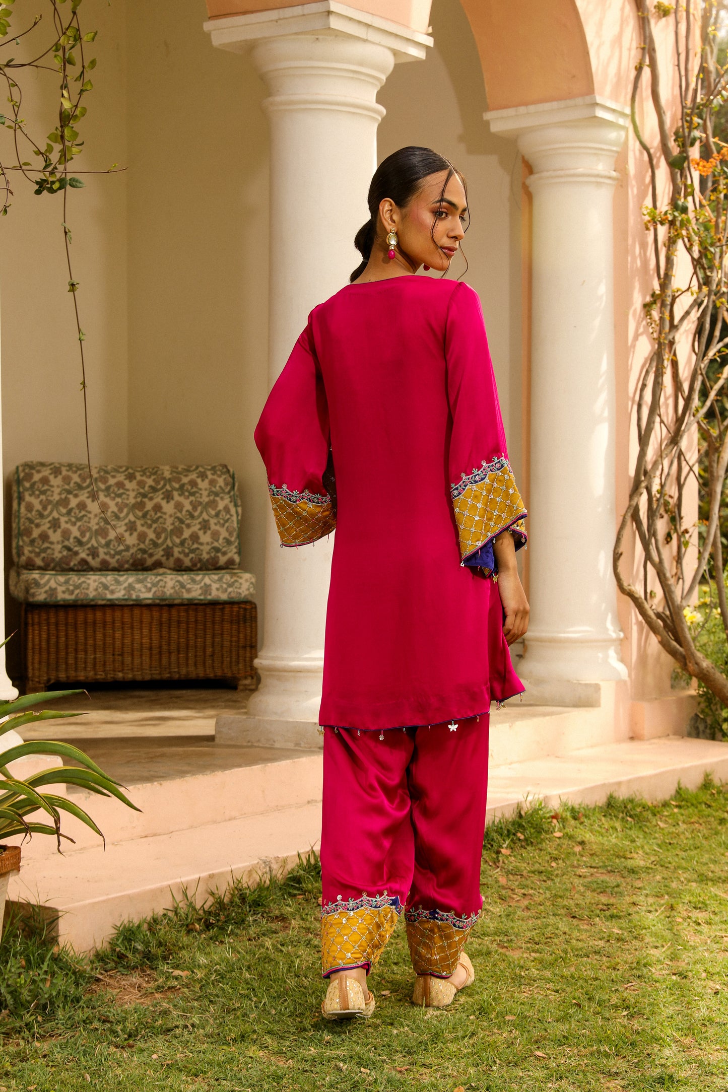 Sangria Salwar Set