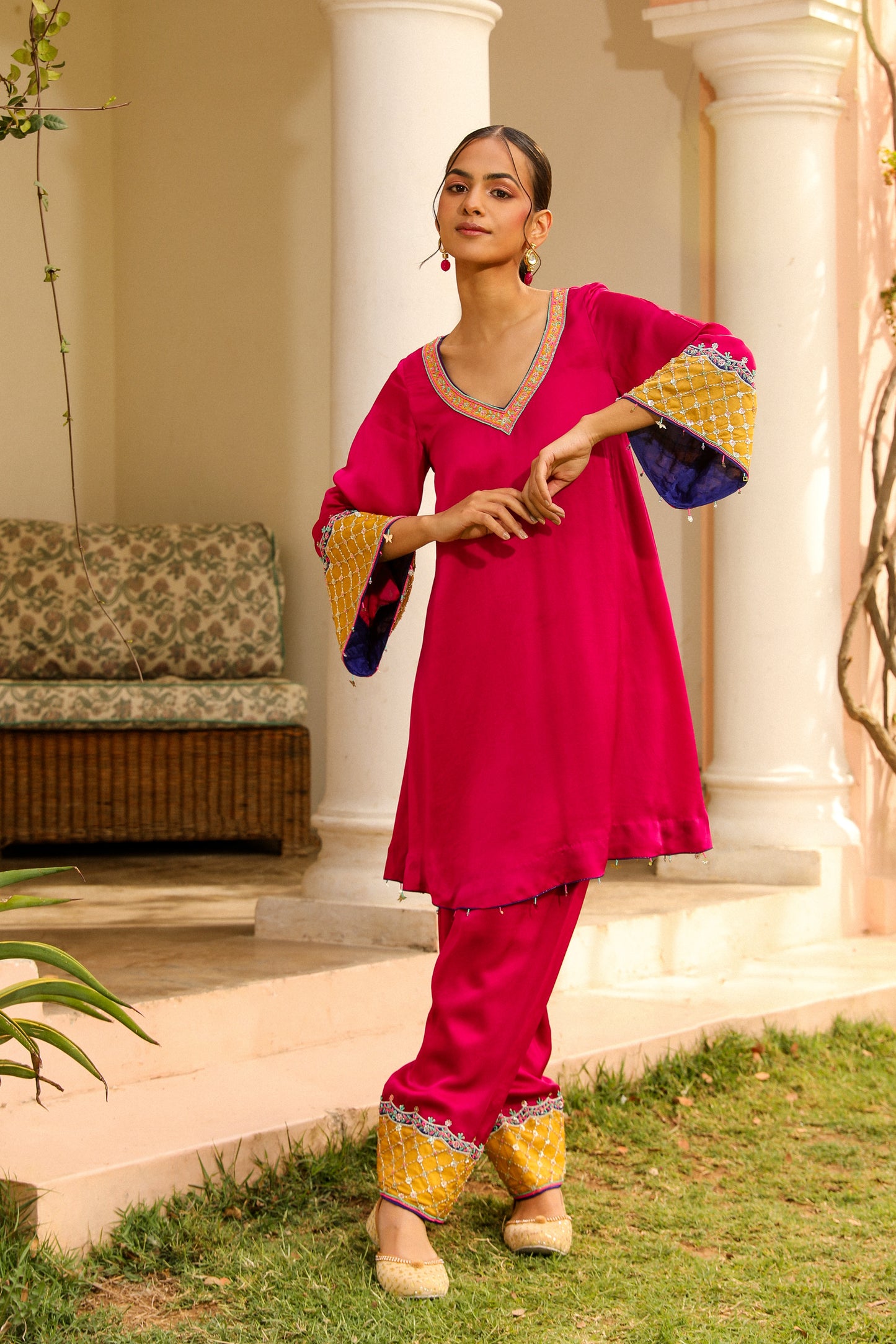 Sangria Salwar Set