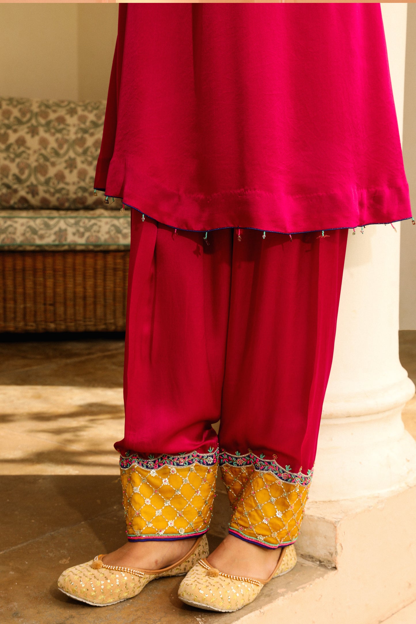 Sangria Salwar Set