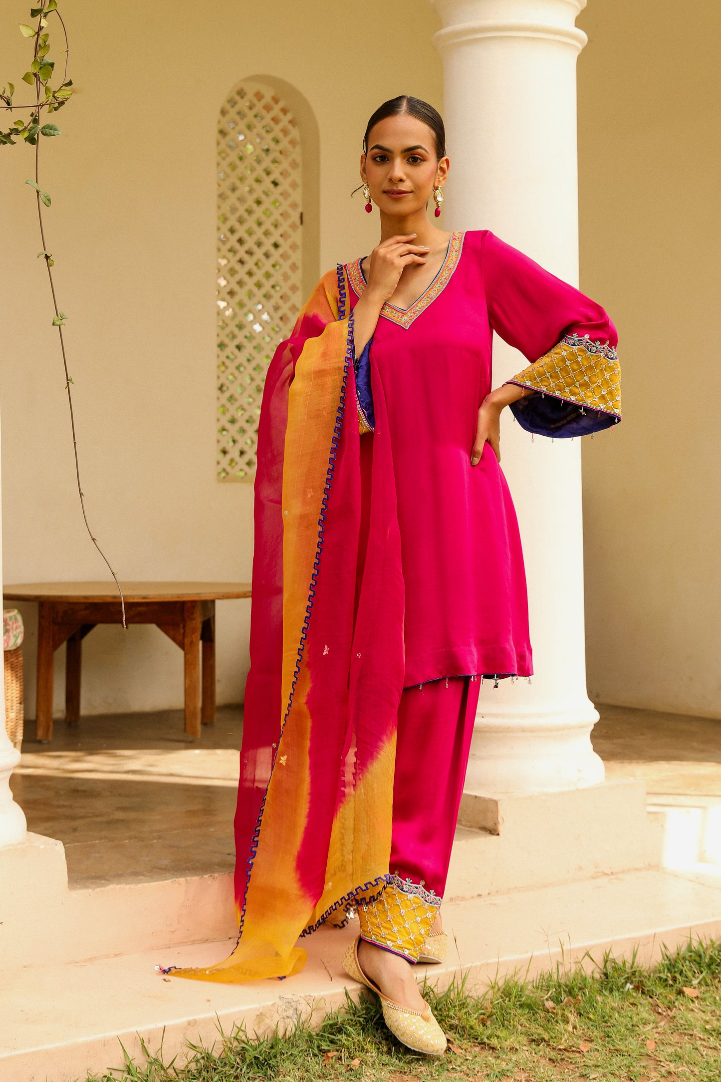 Sangria Salwar Set