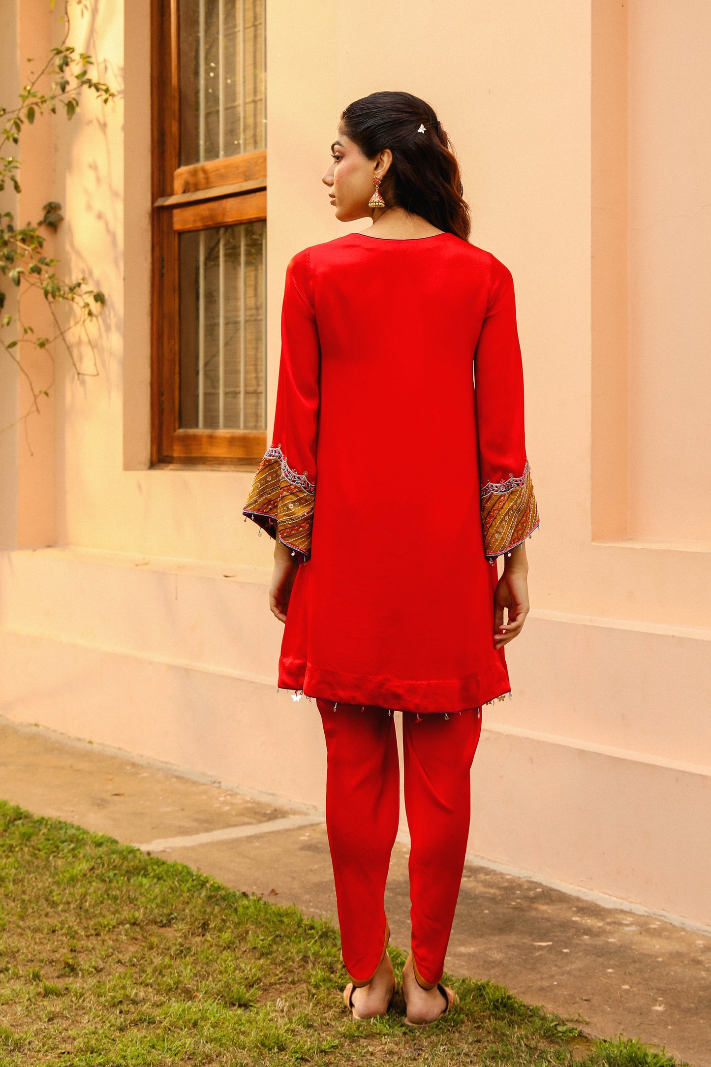 Scarlet Kurta Set