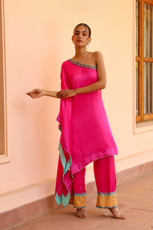 Bubblegum Kaftan Set