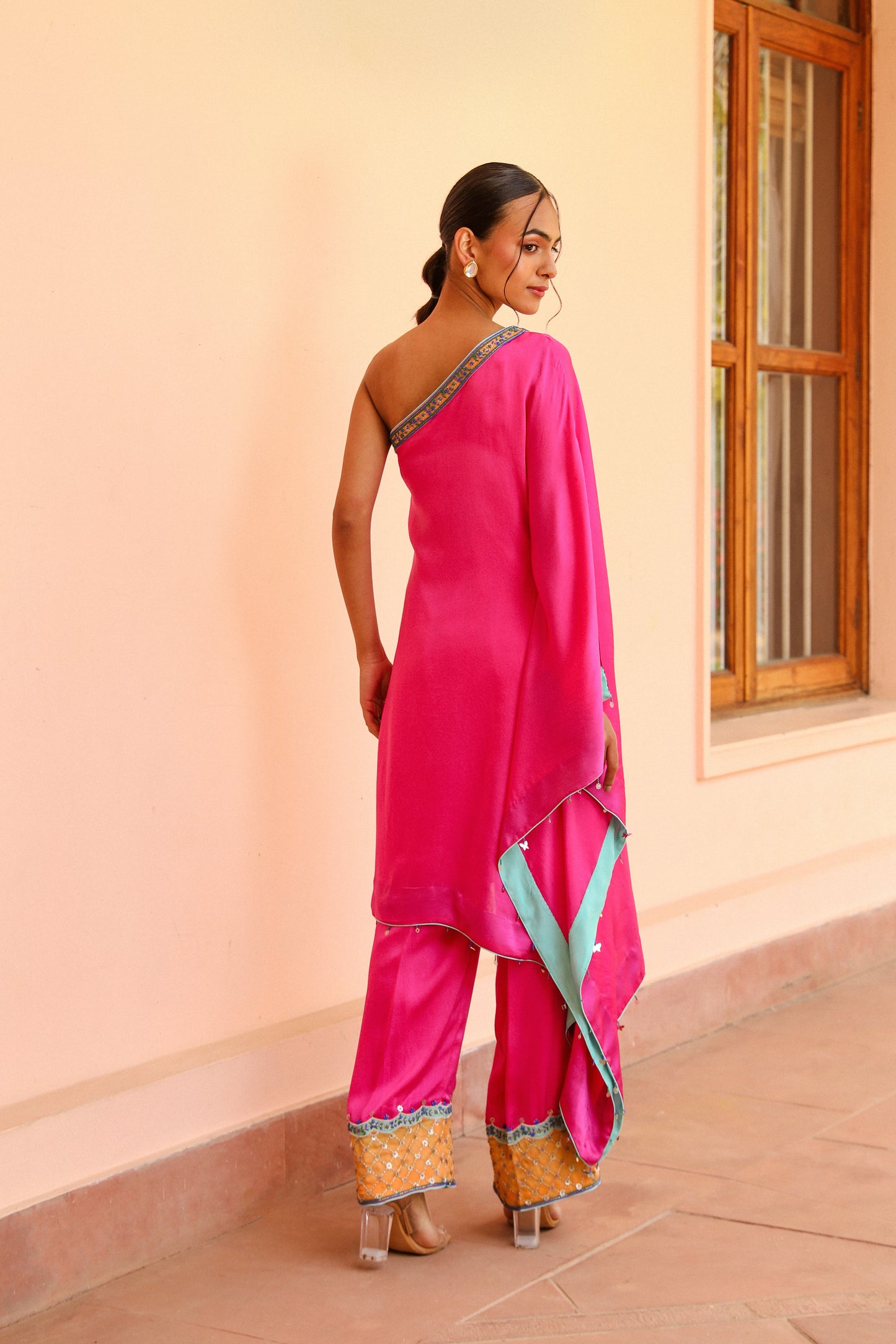 Bubblegum Kaftan Set