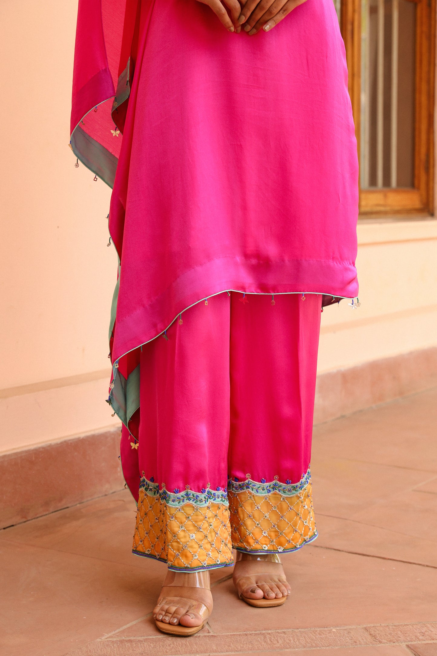 Bubblegum Kaftan Set