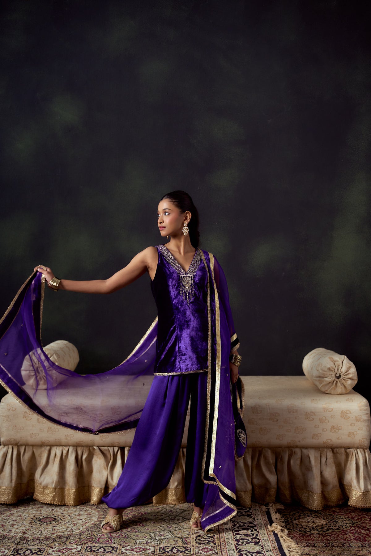 Kashish Kurta Set with Balloon Pant