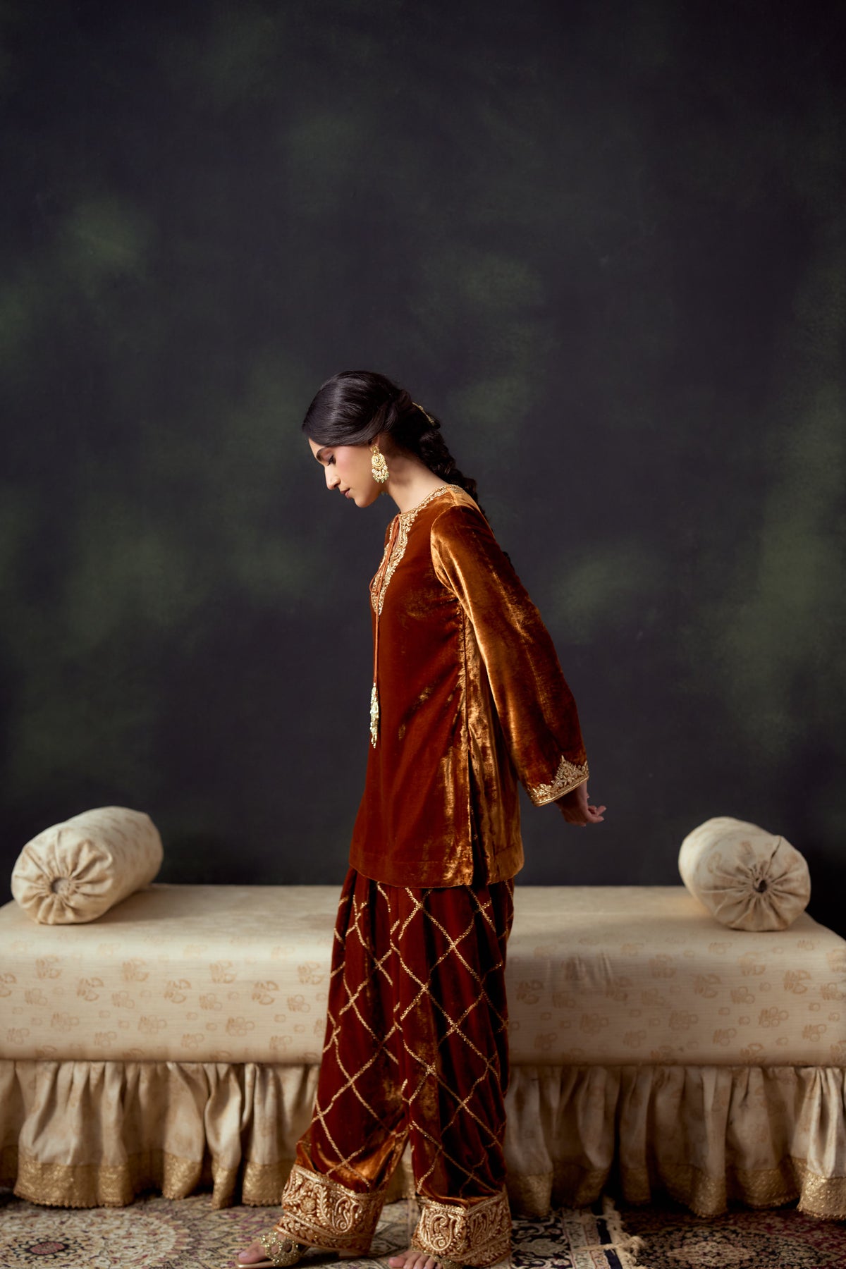Aarzoo Kurta Set with Farshi Salwar