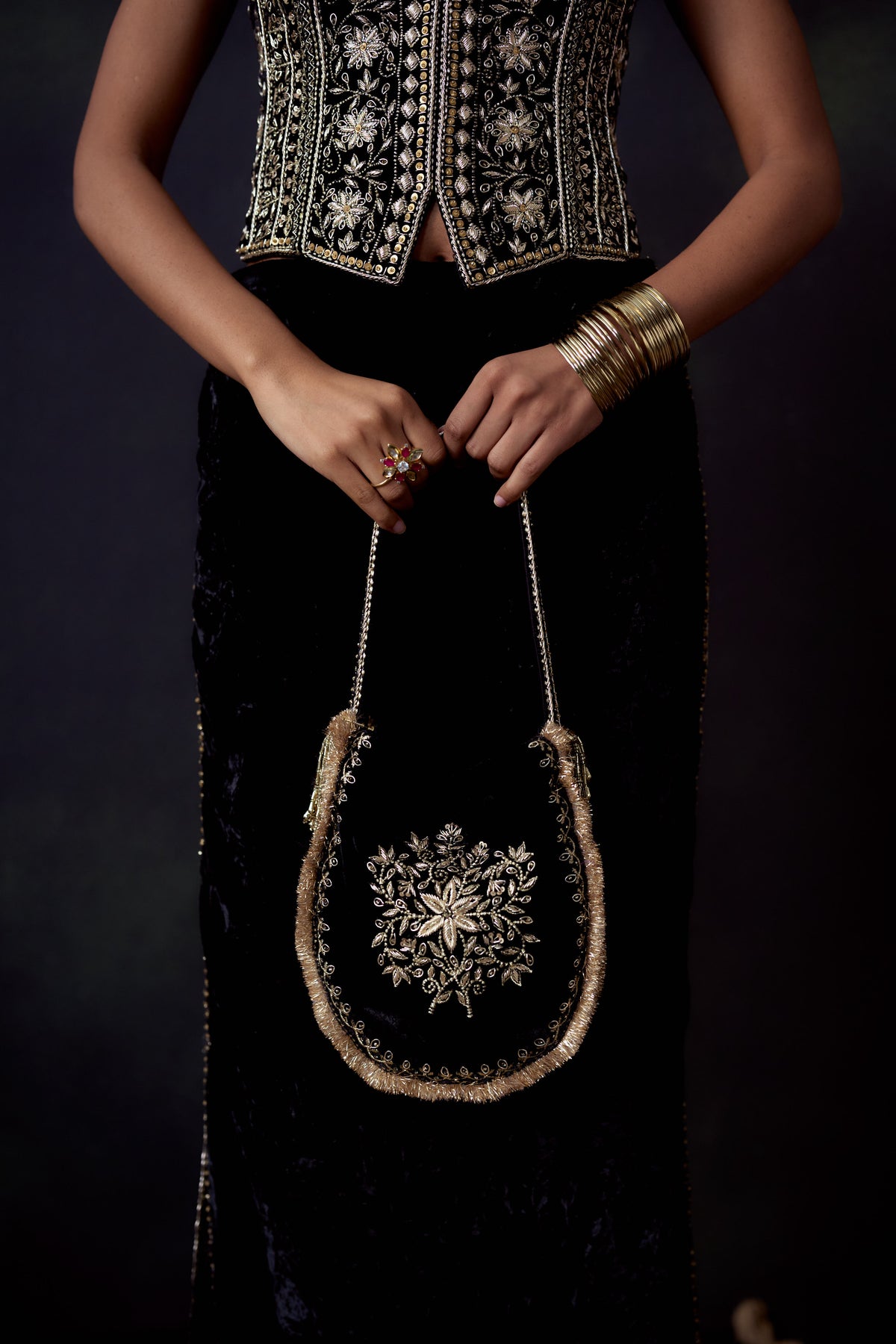 Aagaaz Corset & Skirt Set