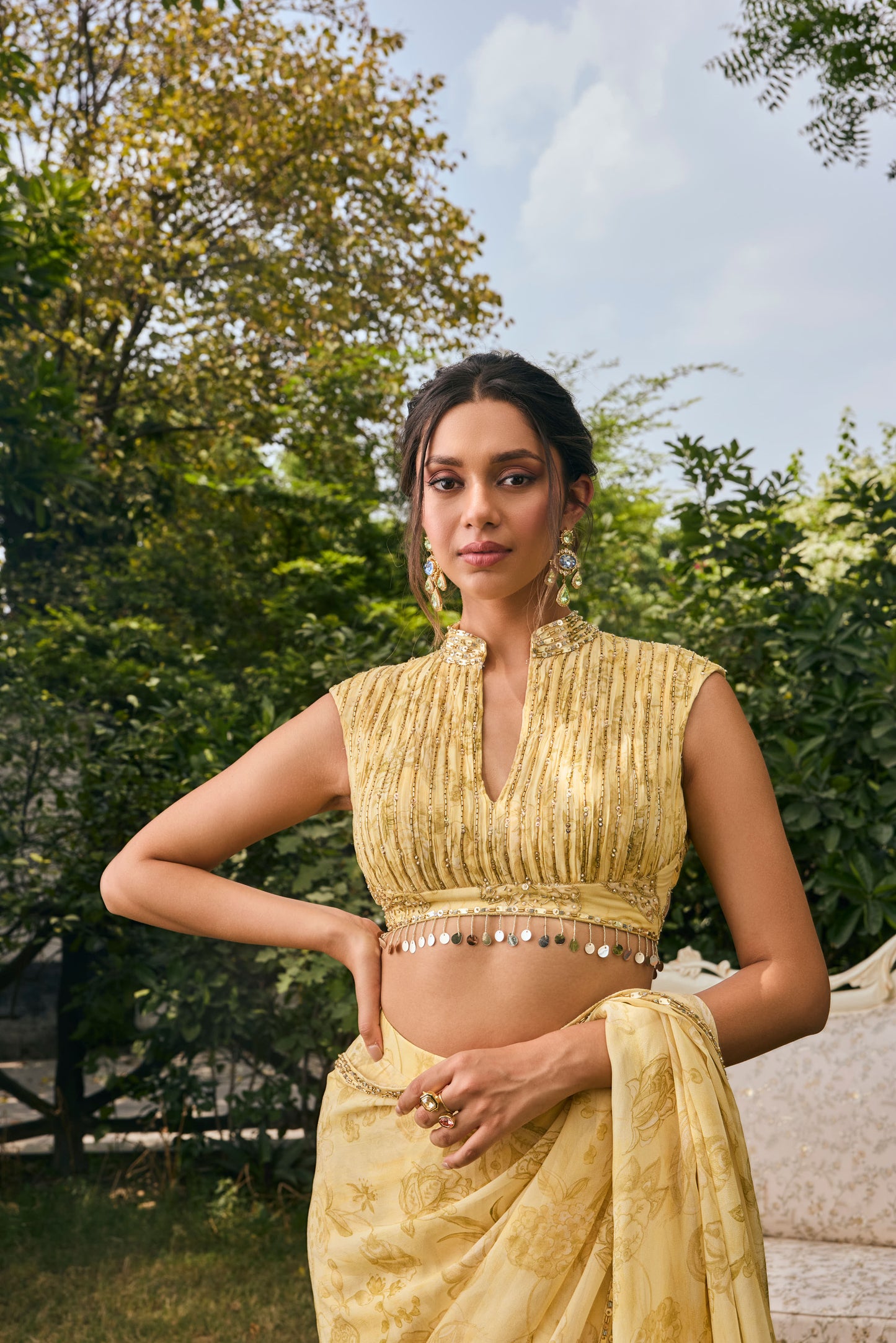 Juliet Saree Set
