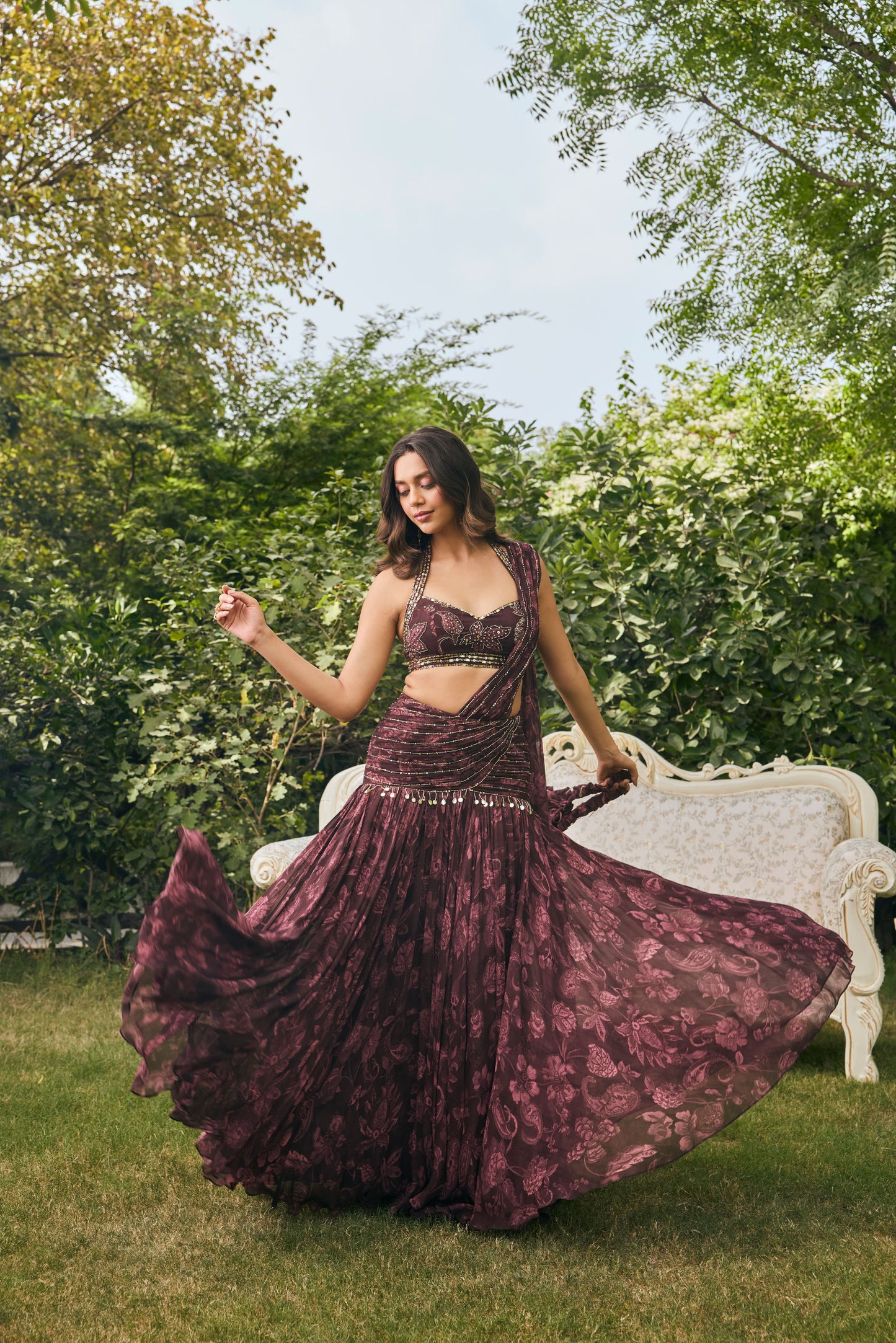 Ashbourn Saree Set