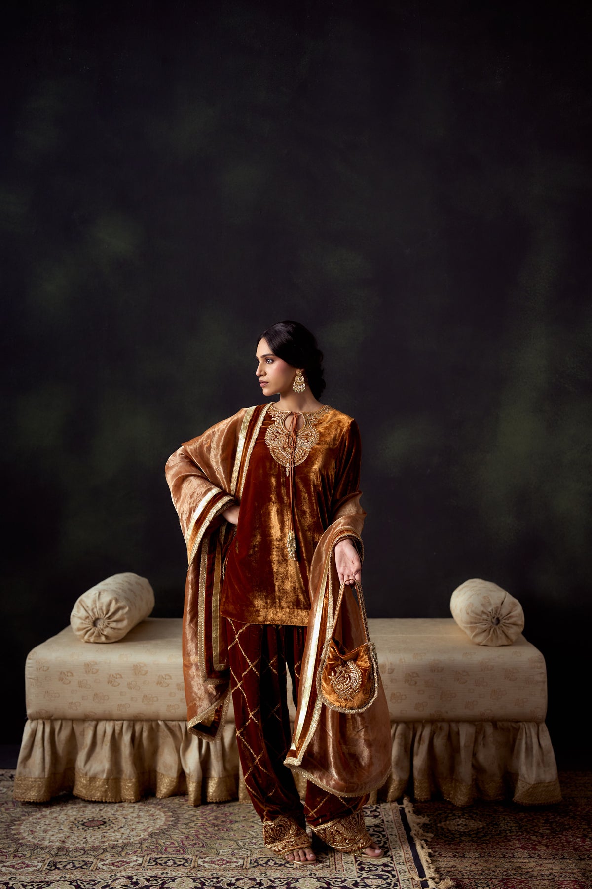 Aarzoo Kurta Set with Farshi Salwar