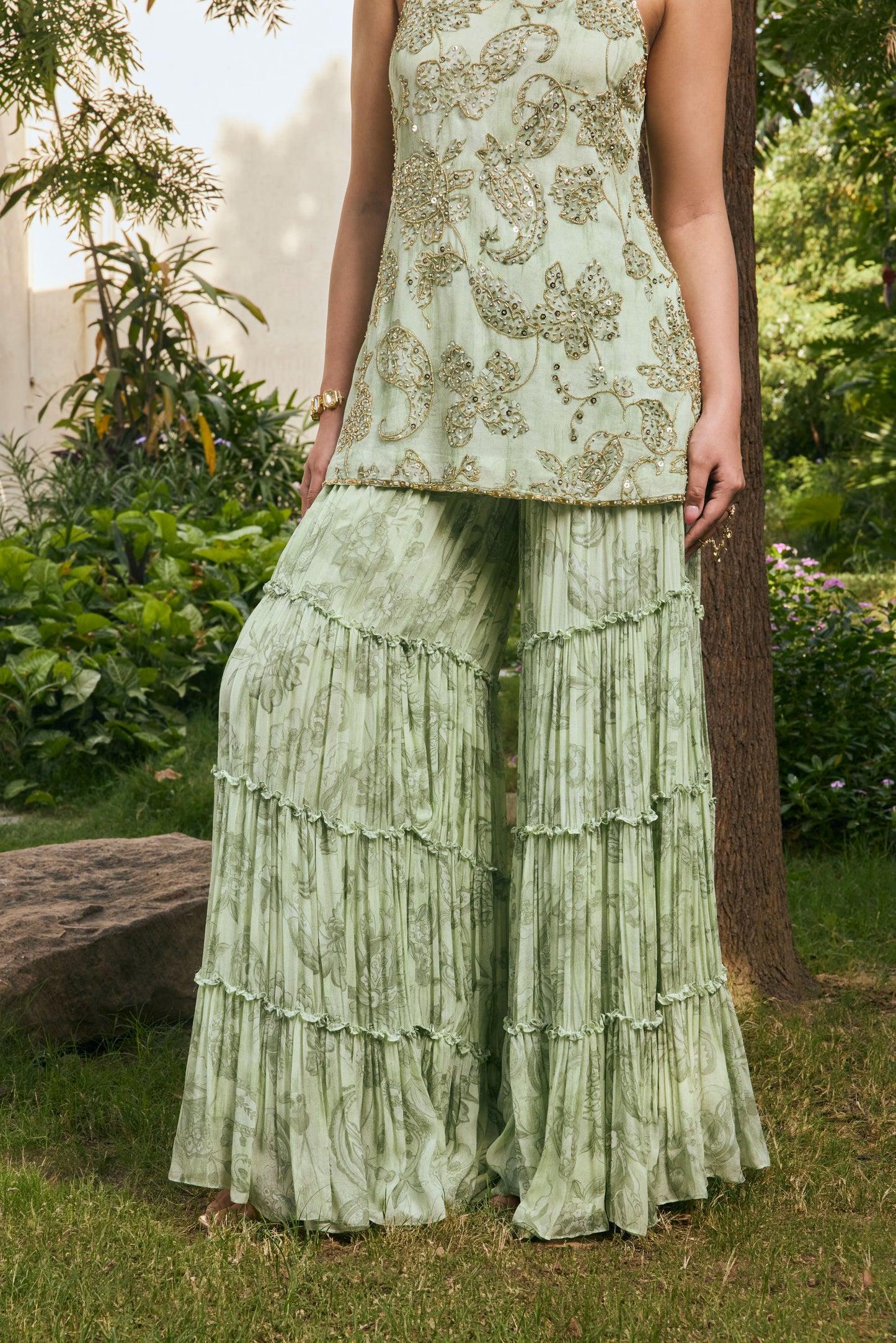 Camellia Gharara Set