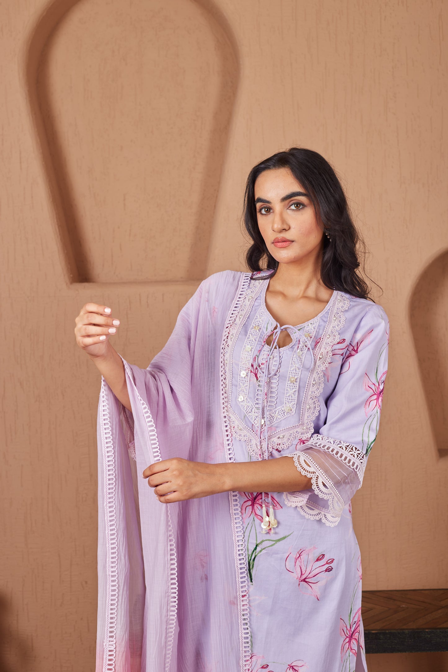 Finch Lace Kurta Set