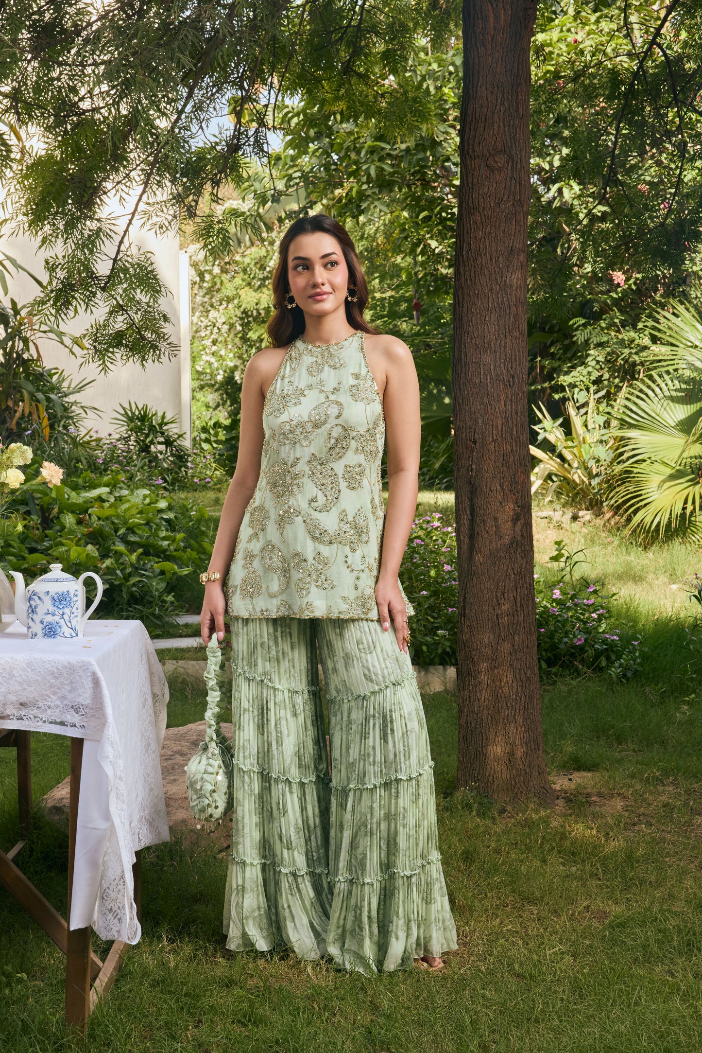 Camellia Gharara Set