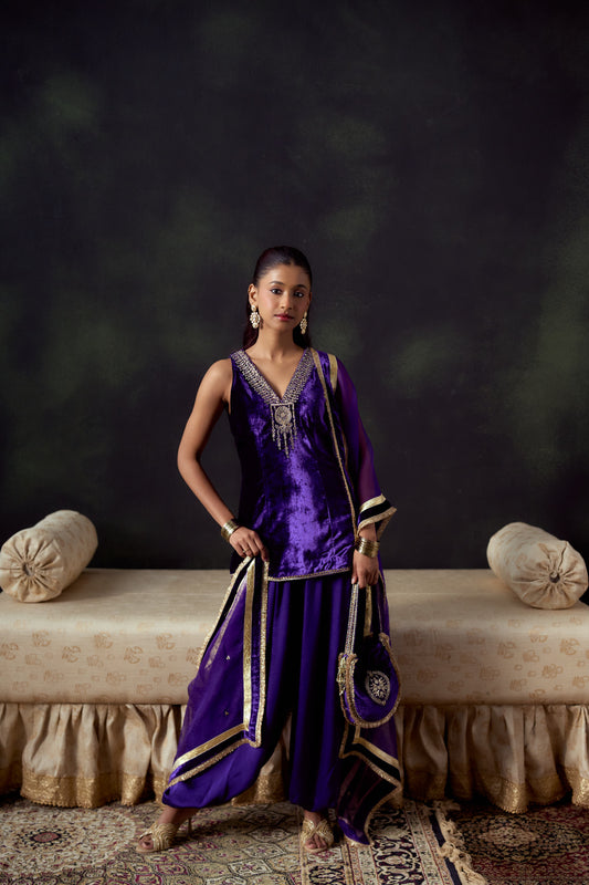 Kashish Kurta Set with Balloon Pant
