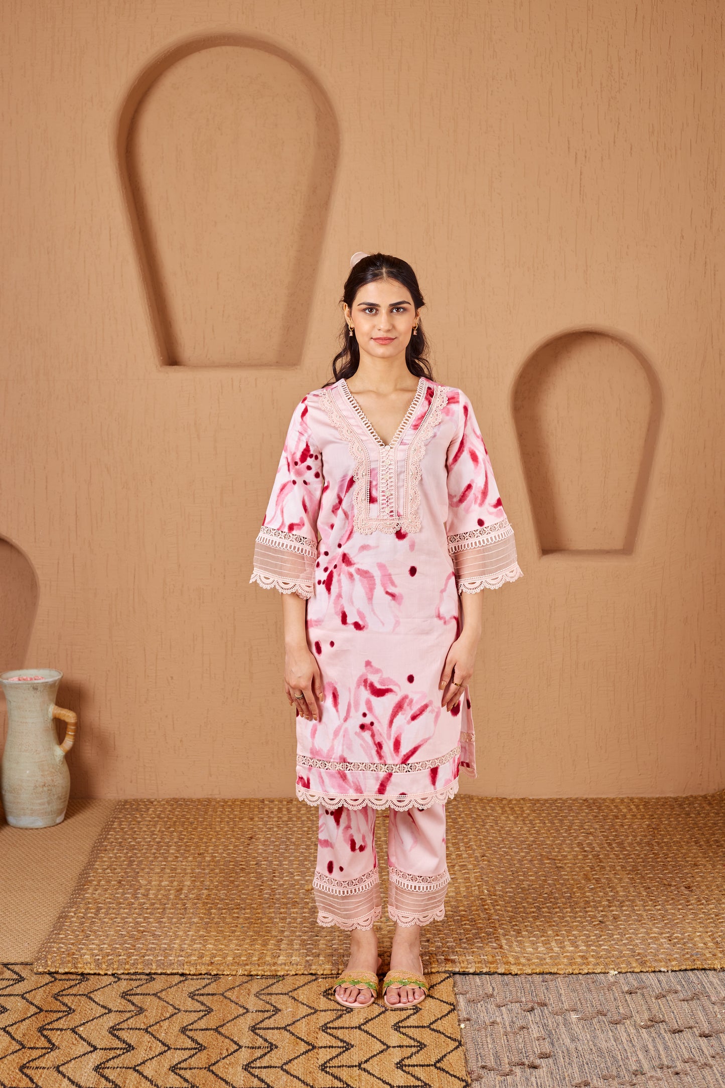 Rosella Lace Kurta Set