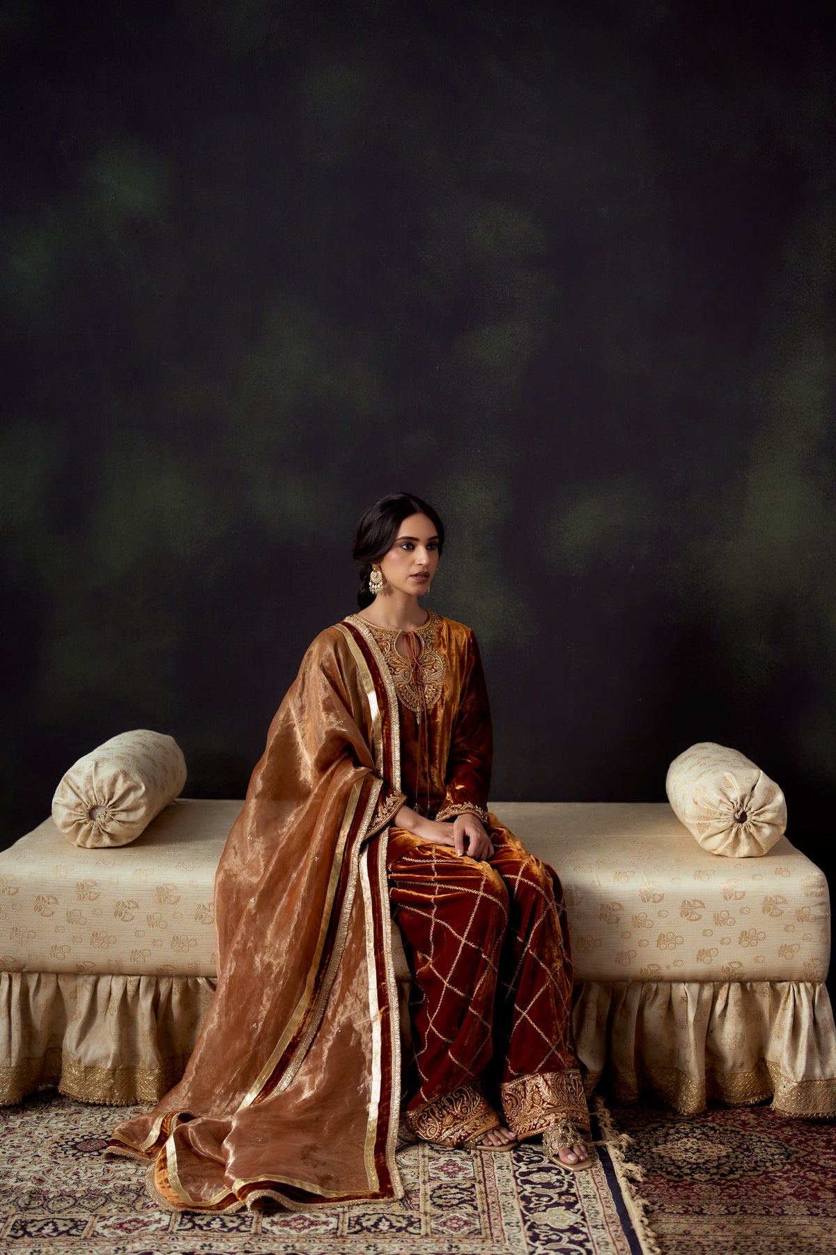 Aarzoo Kurta Set with Farshi Salwar