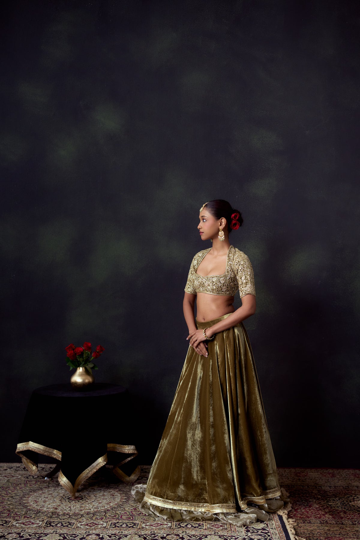 Qurbat Lehenga