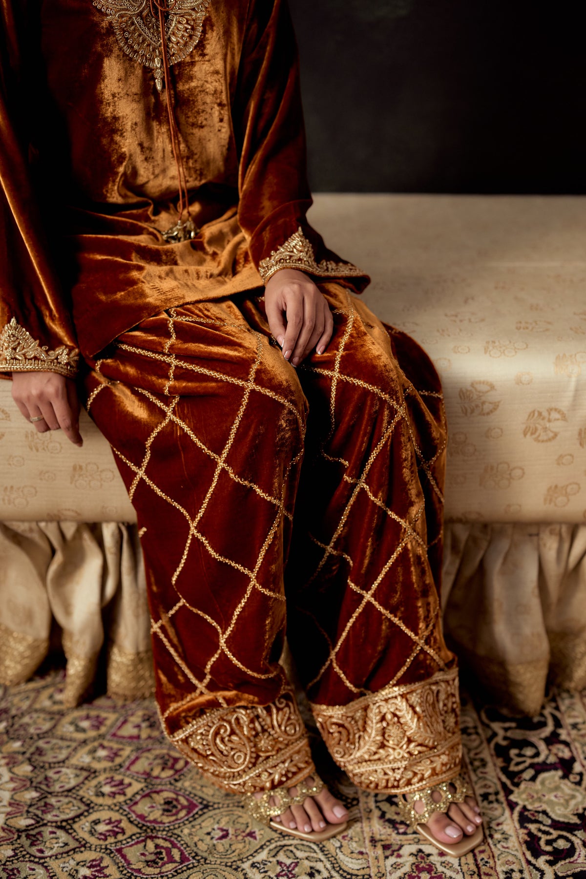 Aarzoo Kurta Set with Farshi Salwar