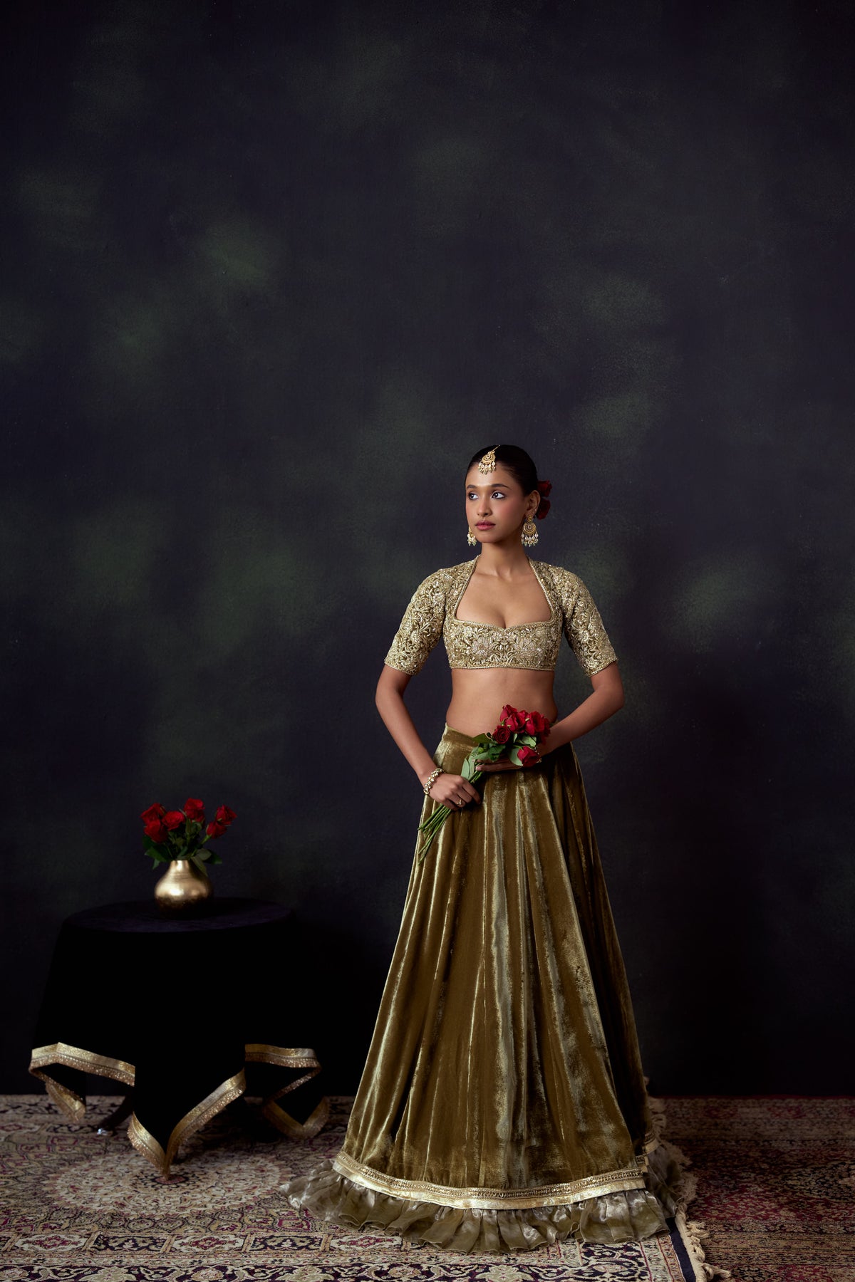 Qurbat Lehenga