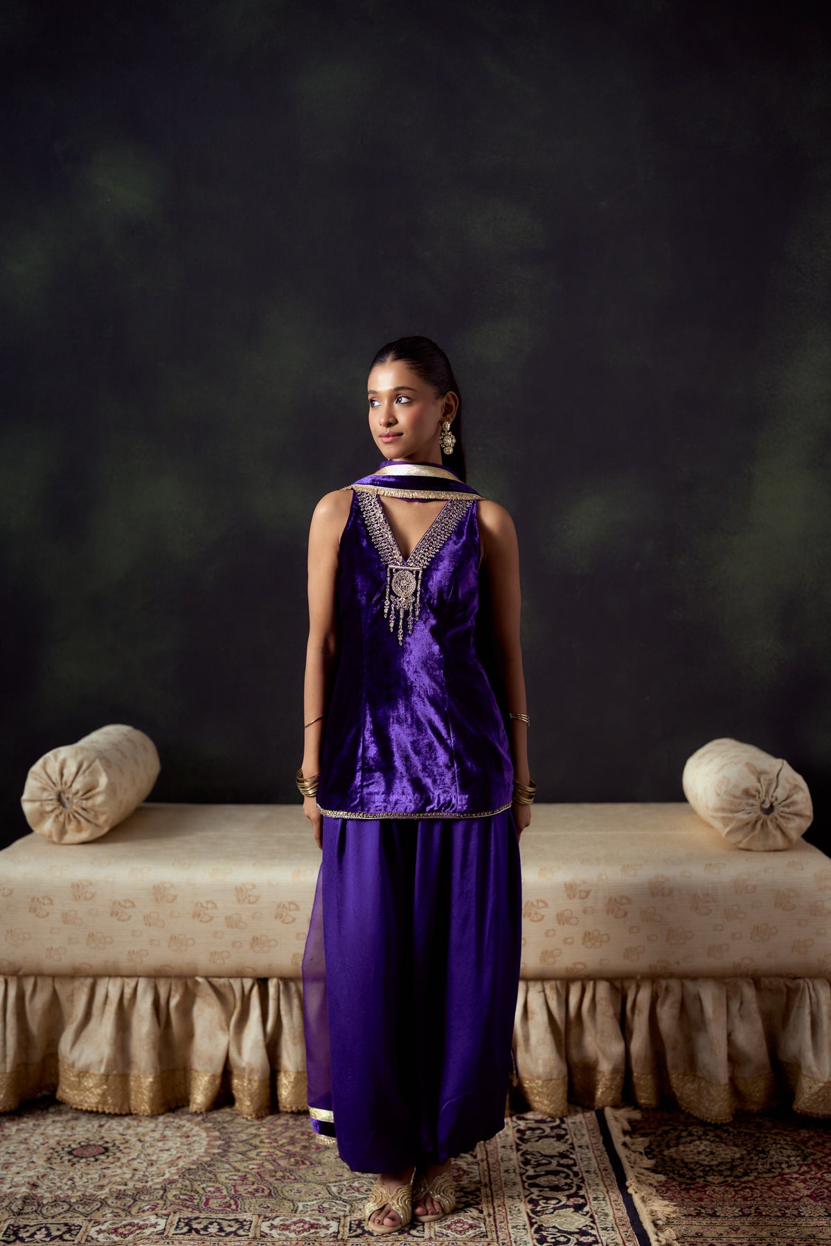 Kashish Kurta Set with Balloon Pant