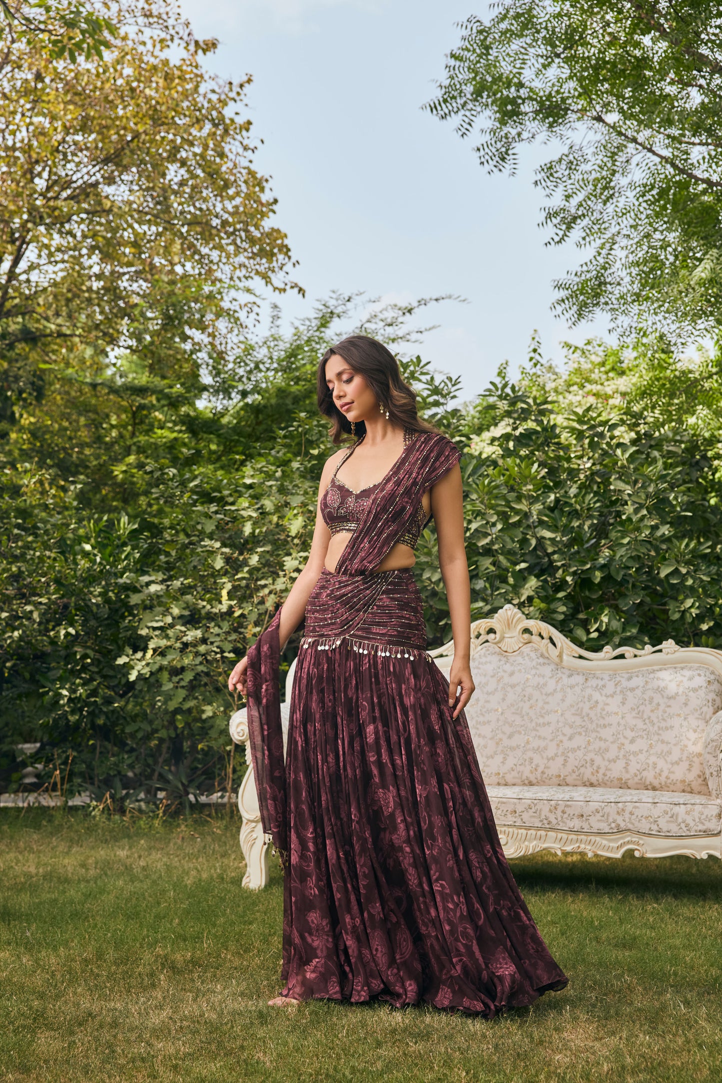 Ashbourn Saree Set