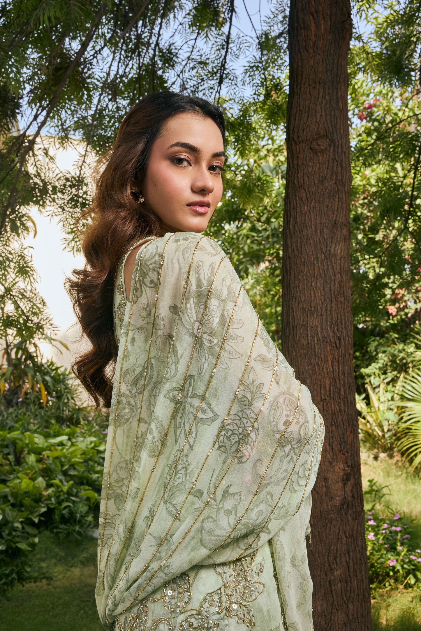 Camellia Gharara Set