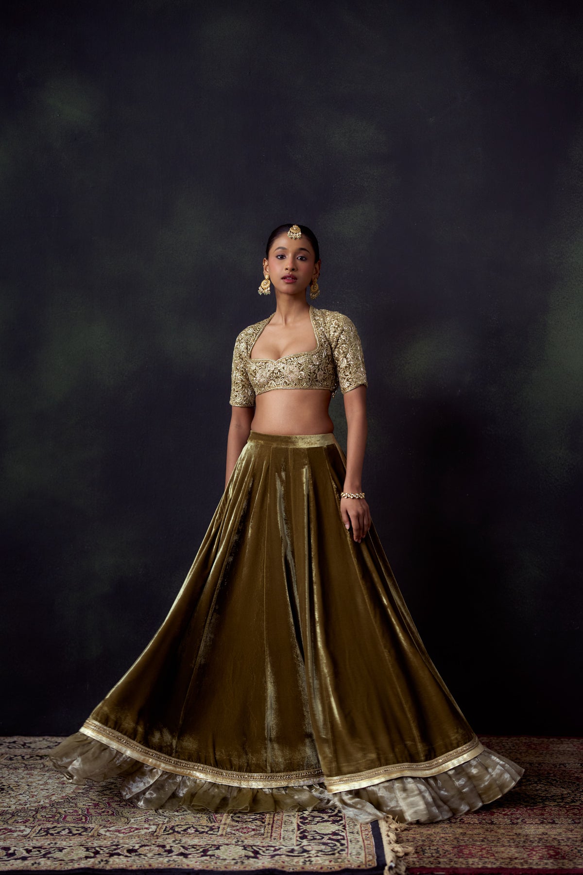 Qurbat Lehenga