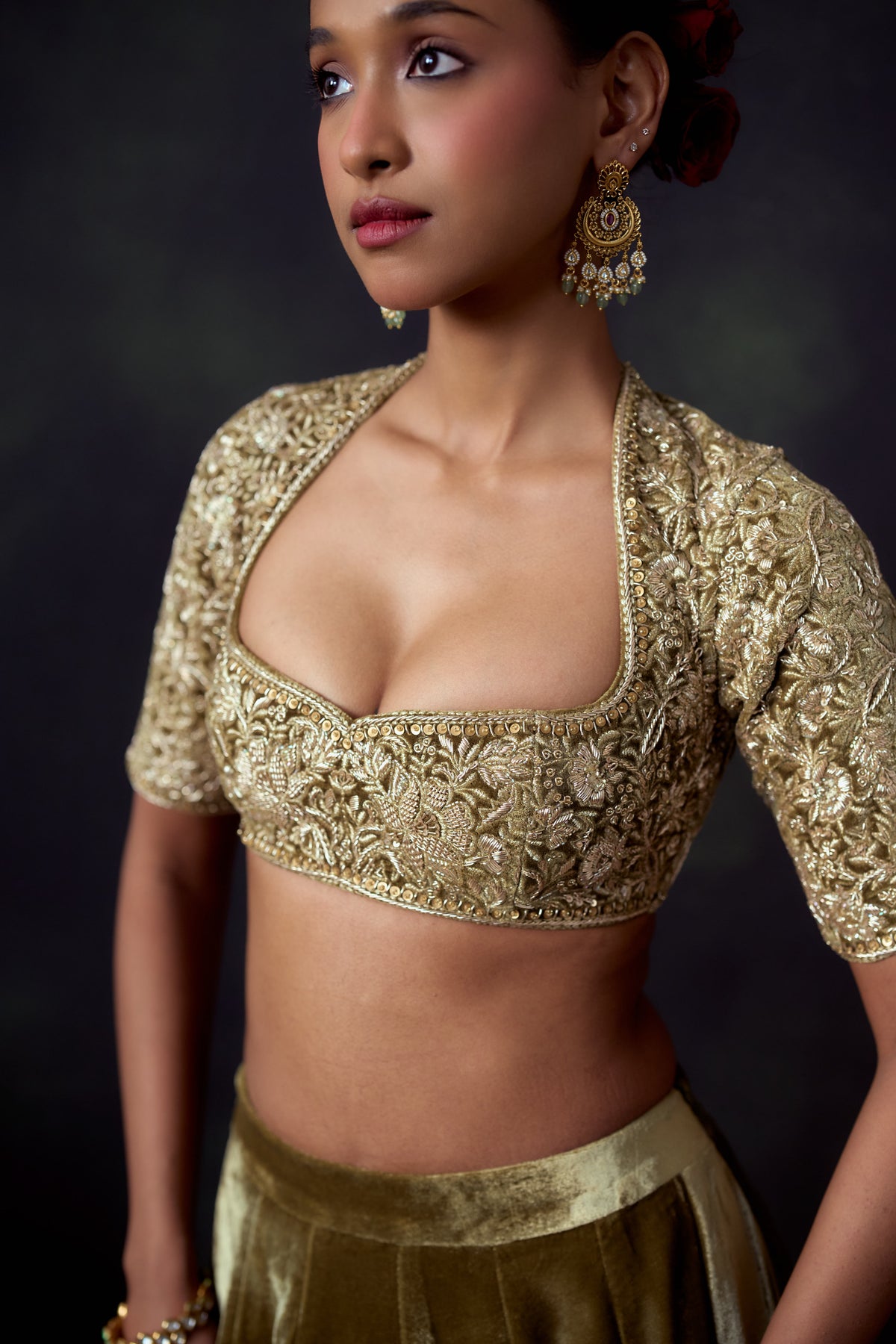 Qurbat Lehenga
