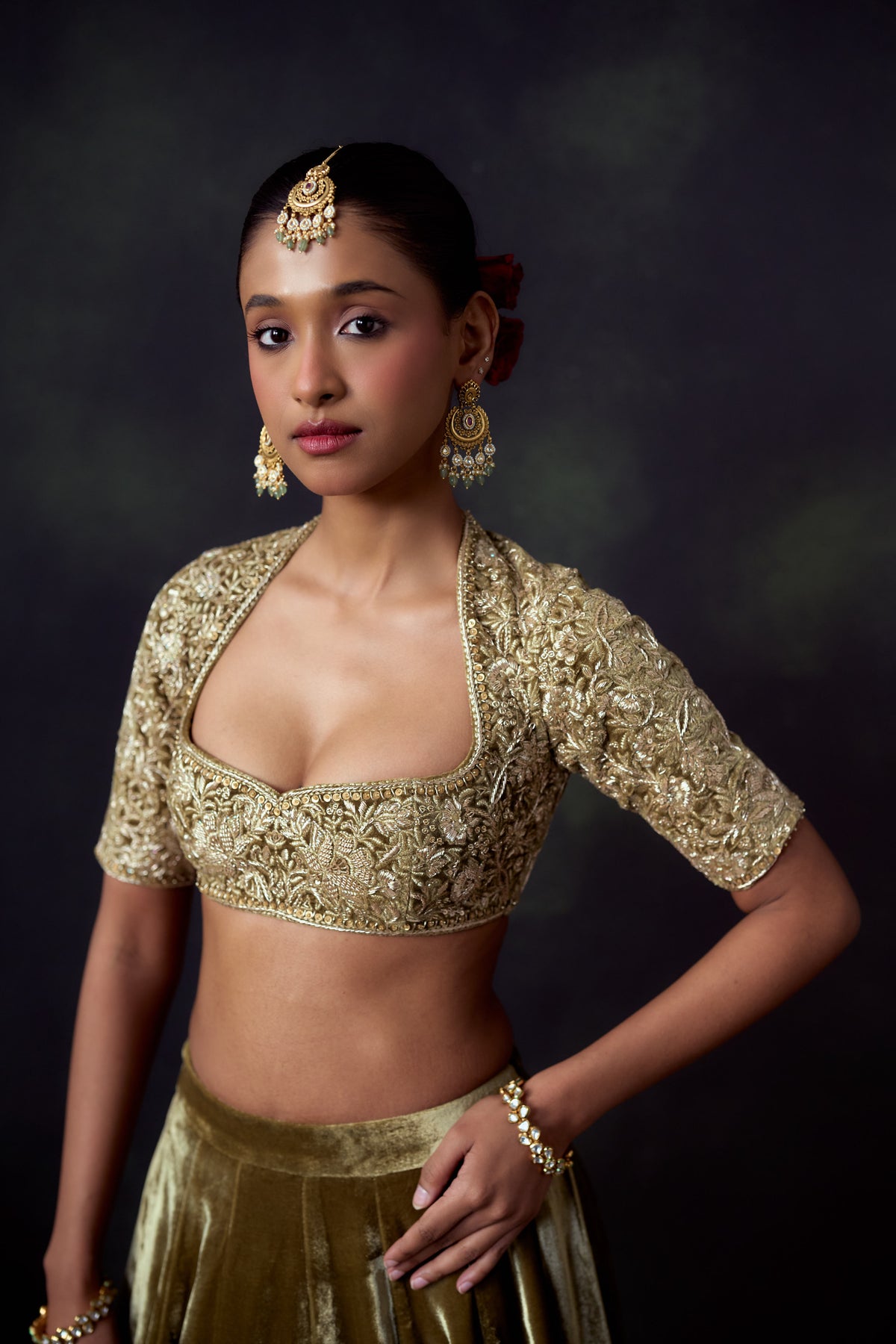 Qurbat Lehenga