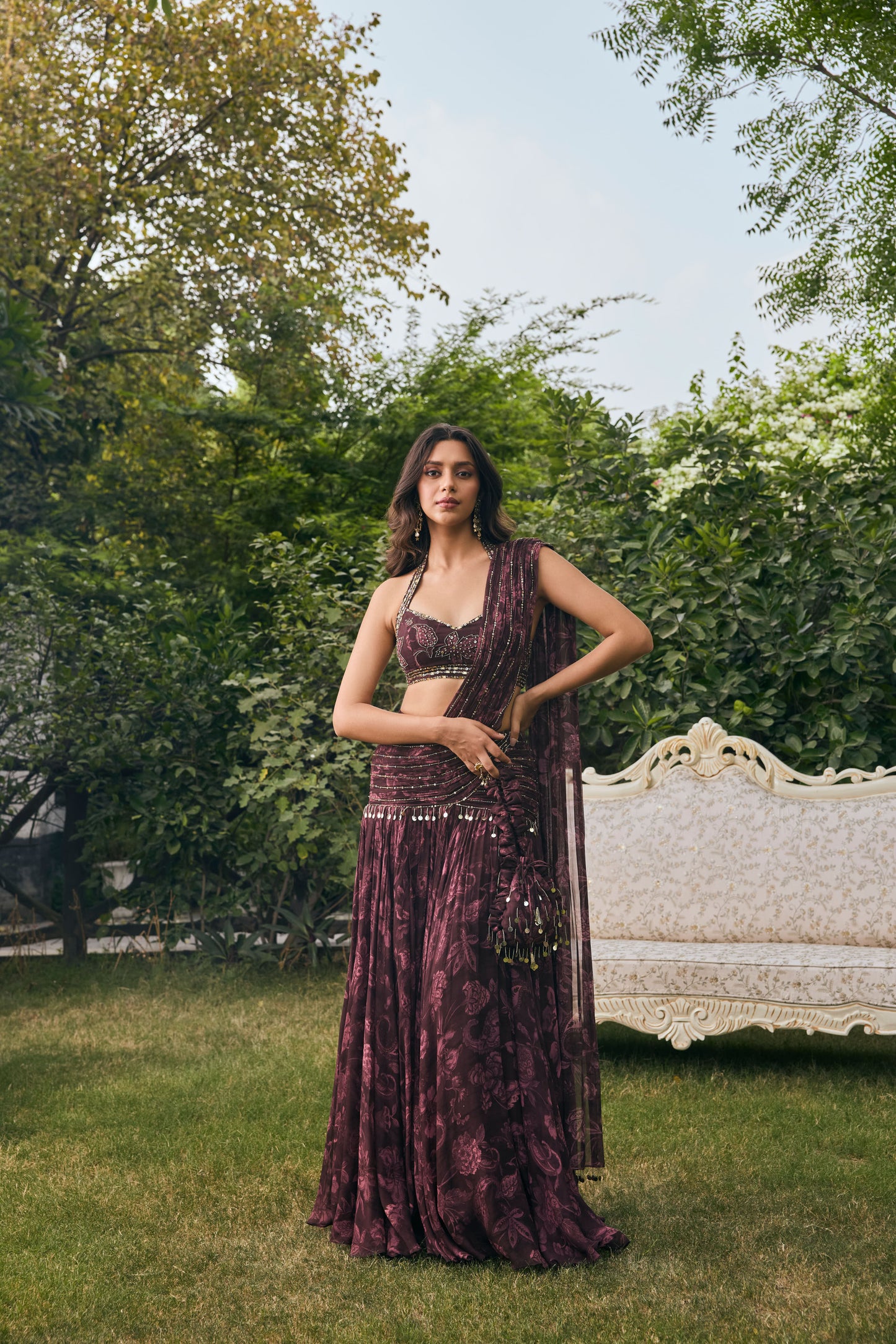 Ashbourn Saree Set