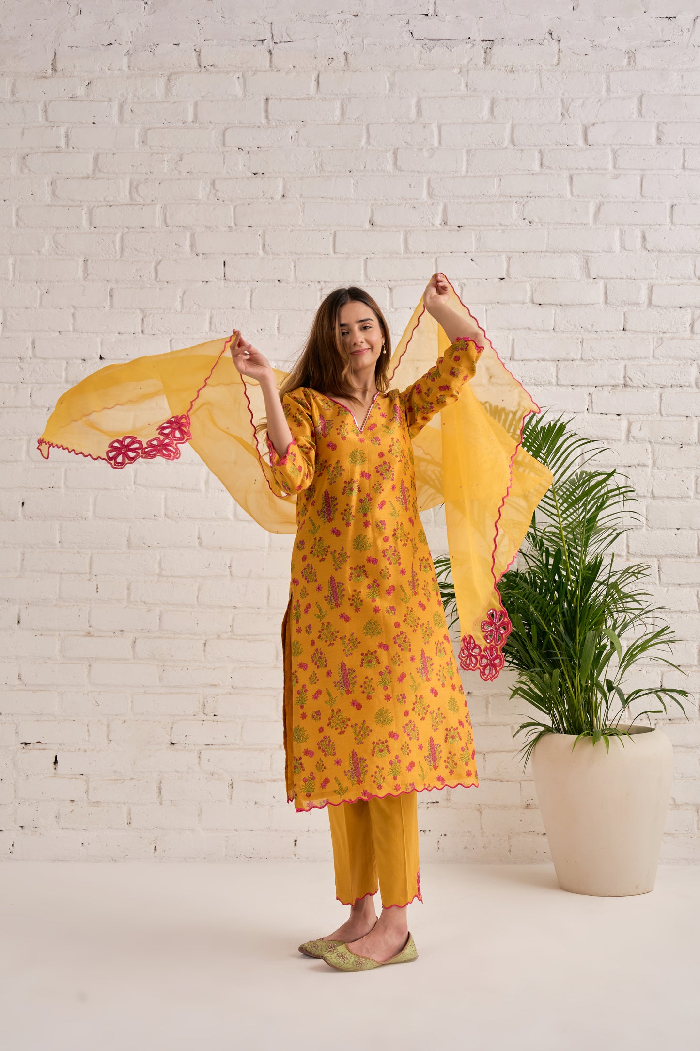 Hyacinth Kurta Set