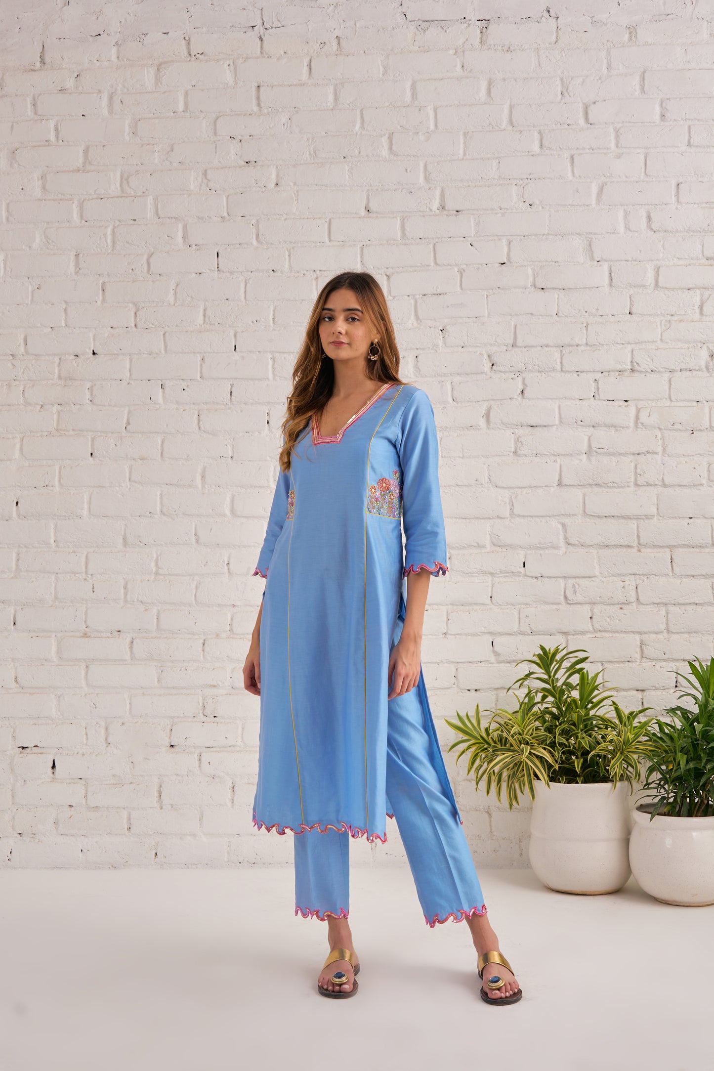 Orchid Kurta Set